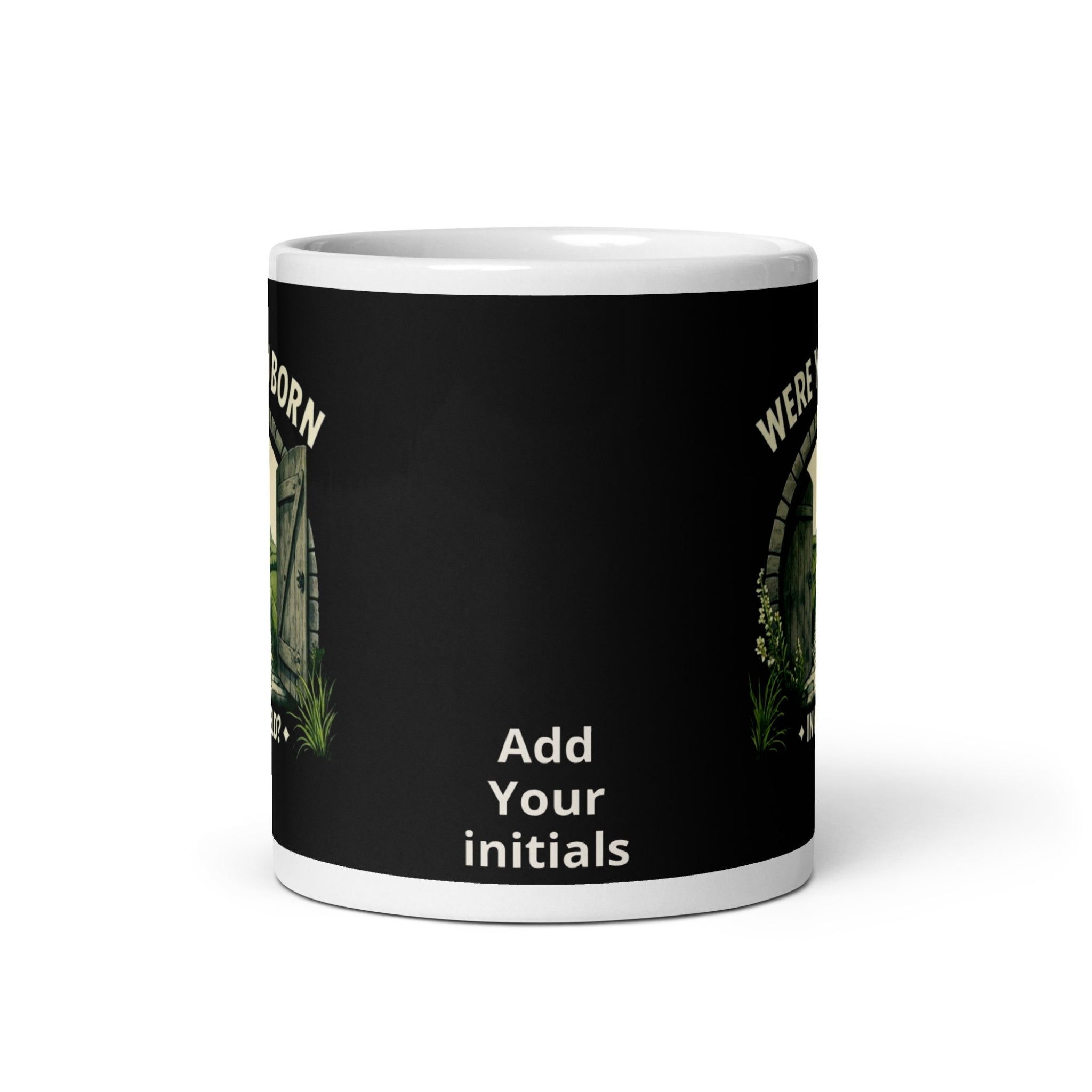 Were You Born in a Field? | Personalised Irish Slang Mug | Grand So