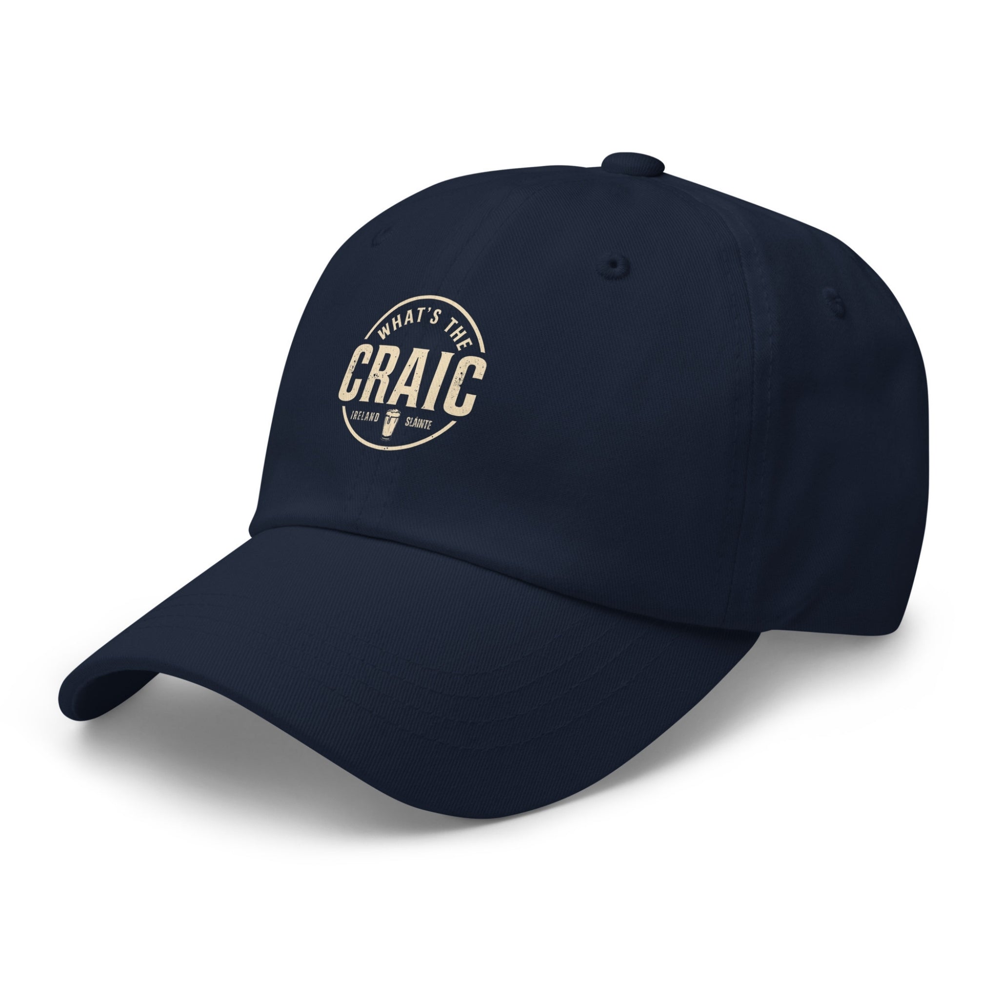 What's the Craic? | Personalised Irish Dad Hat | Grand So