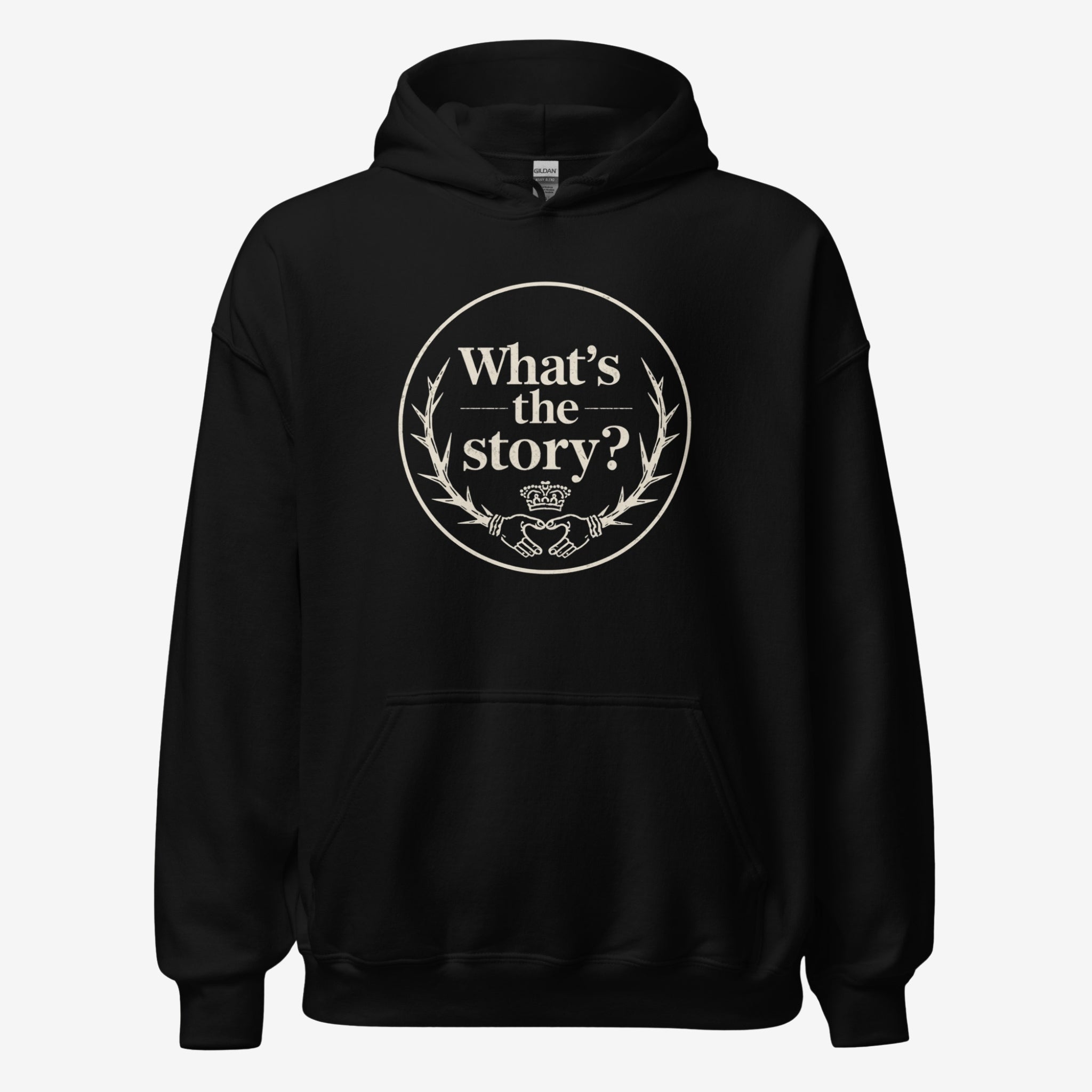 What's the Story? | Personalised Irish Slang Hoodie | Grand So