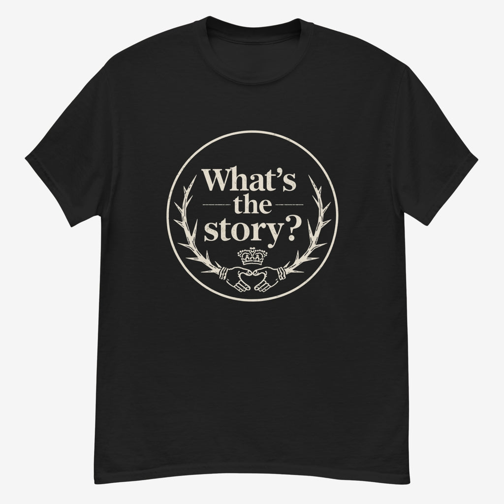 What's the Story? | Personalised Irish Slang T-Shirt | Grand So