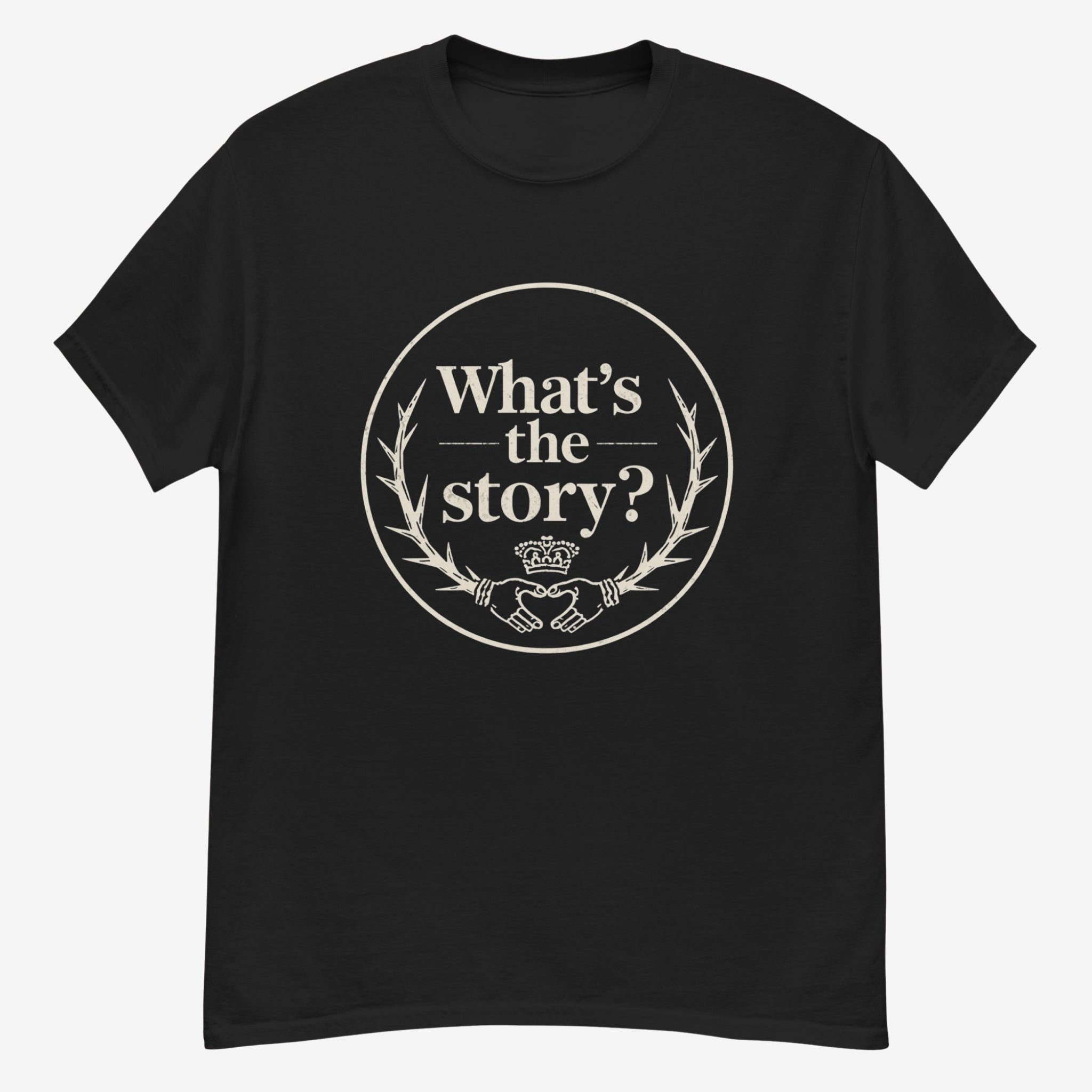 What's the Story? | Personalised Irish Slang T-Shirt | Grand So