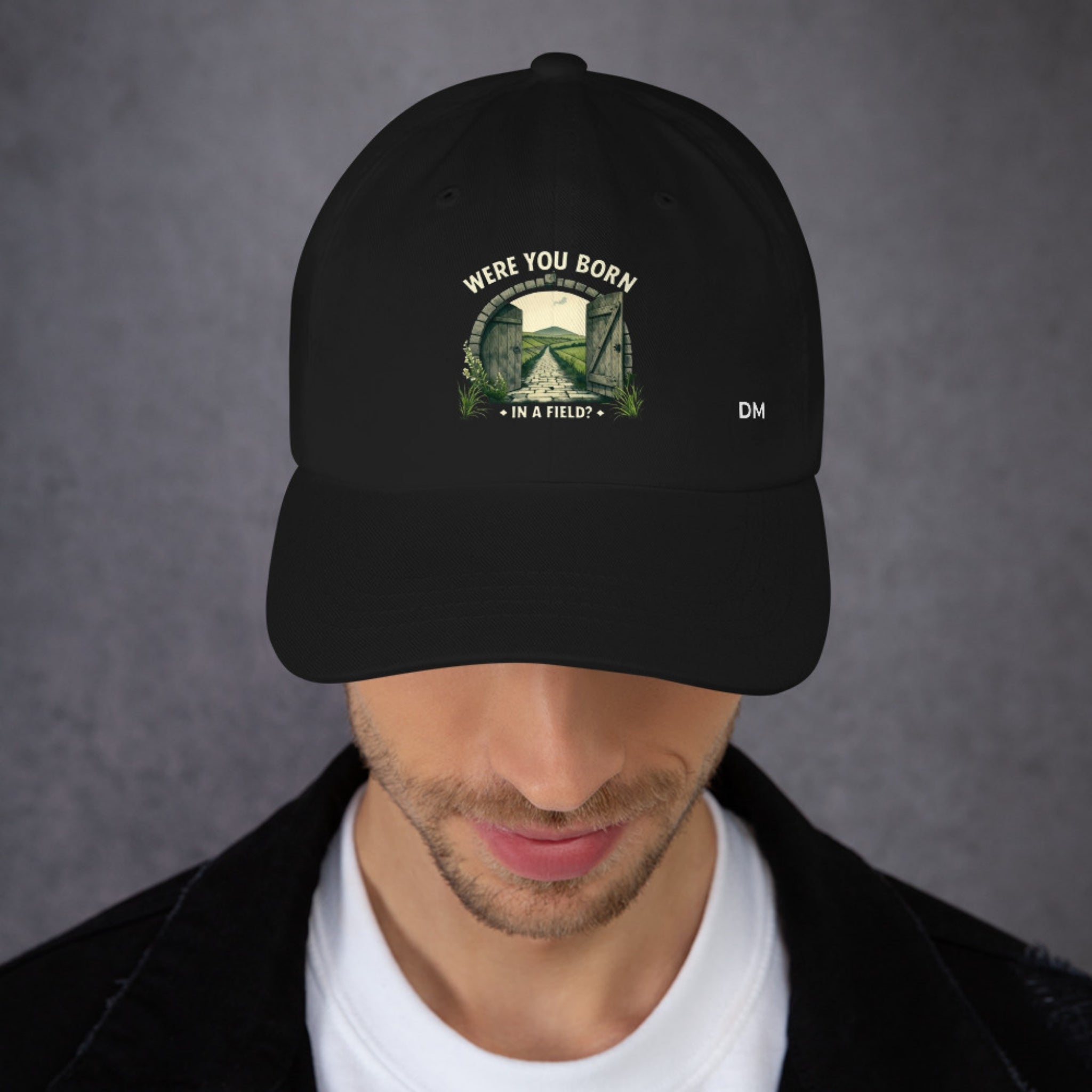 Were You Born in a Field? | Personalised Irish Dad Hat | Grand So