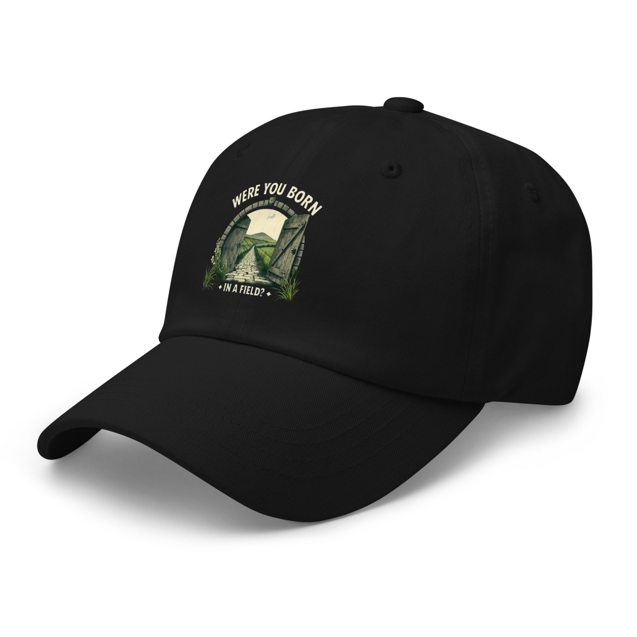Were You Born in a Field? | Personalised Irish Dad Hat | Grand So
