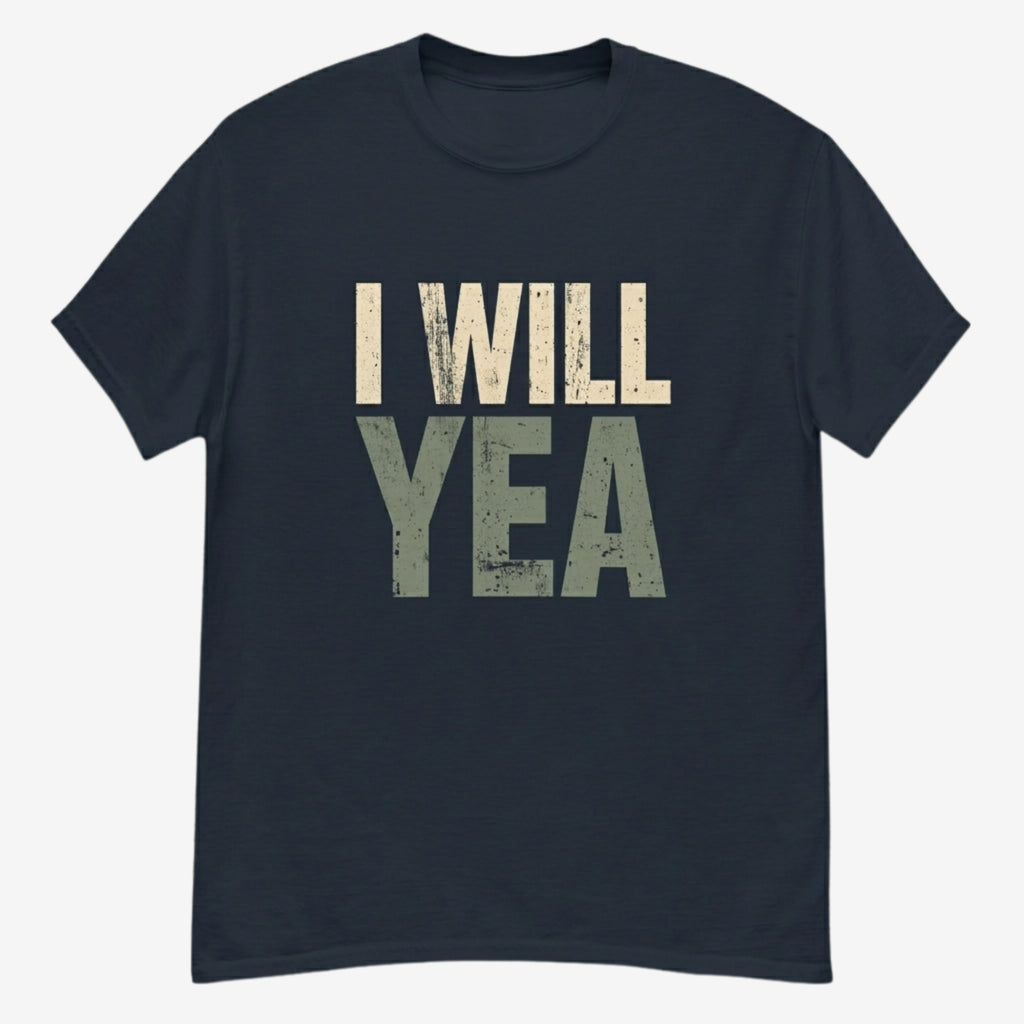 I Will Yea | Personalised Irish Slang T-Shirt | Grand So