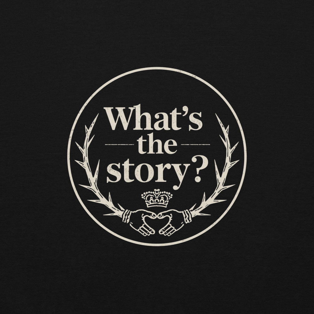 What's the Story? | Personalised Irish Slang T-Shirt | Grand So