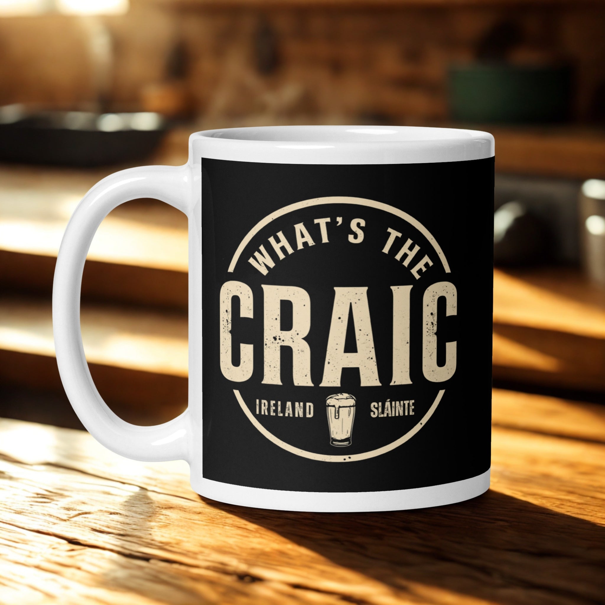 What's the Craic? | Personalised Irish Slang Mug | Grand So