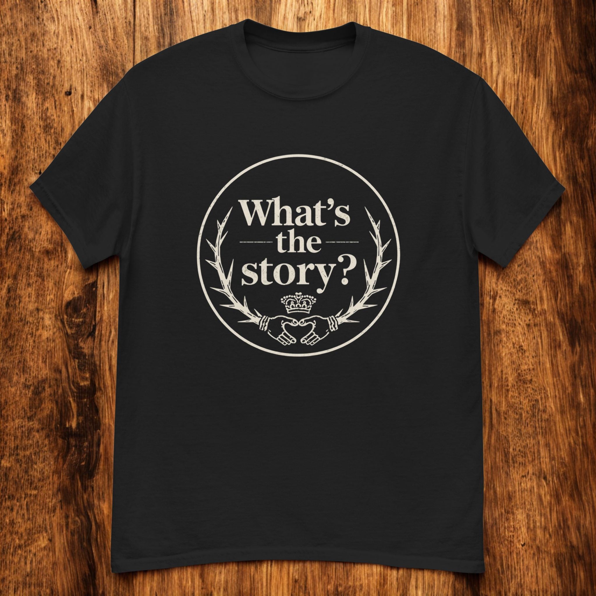 What's the Story? | Personalised Irish Slang T-Shirt | Grand So