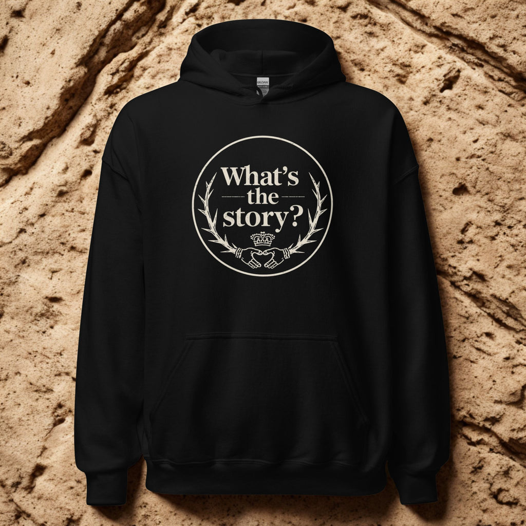 What's the Story? | Personalised Irish Slang Hoodie | Grand So