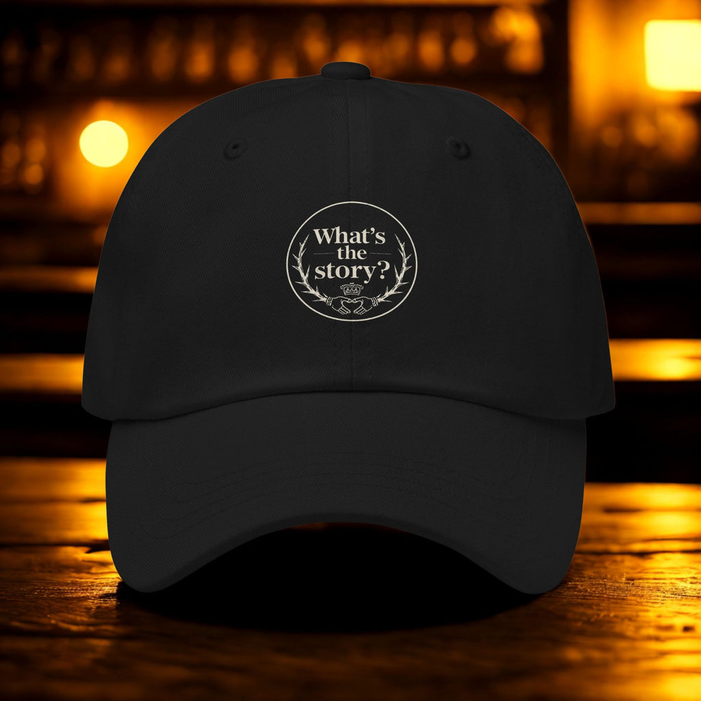 What's the Story? | Personalised Irish Dad Hat | Grand So