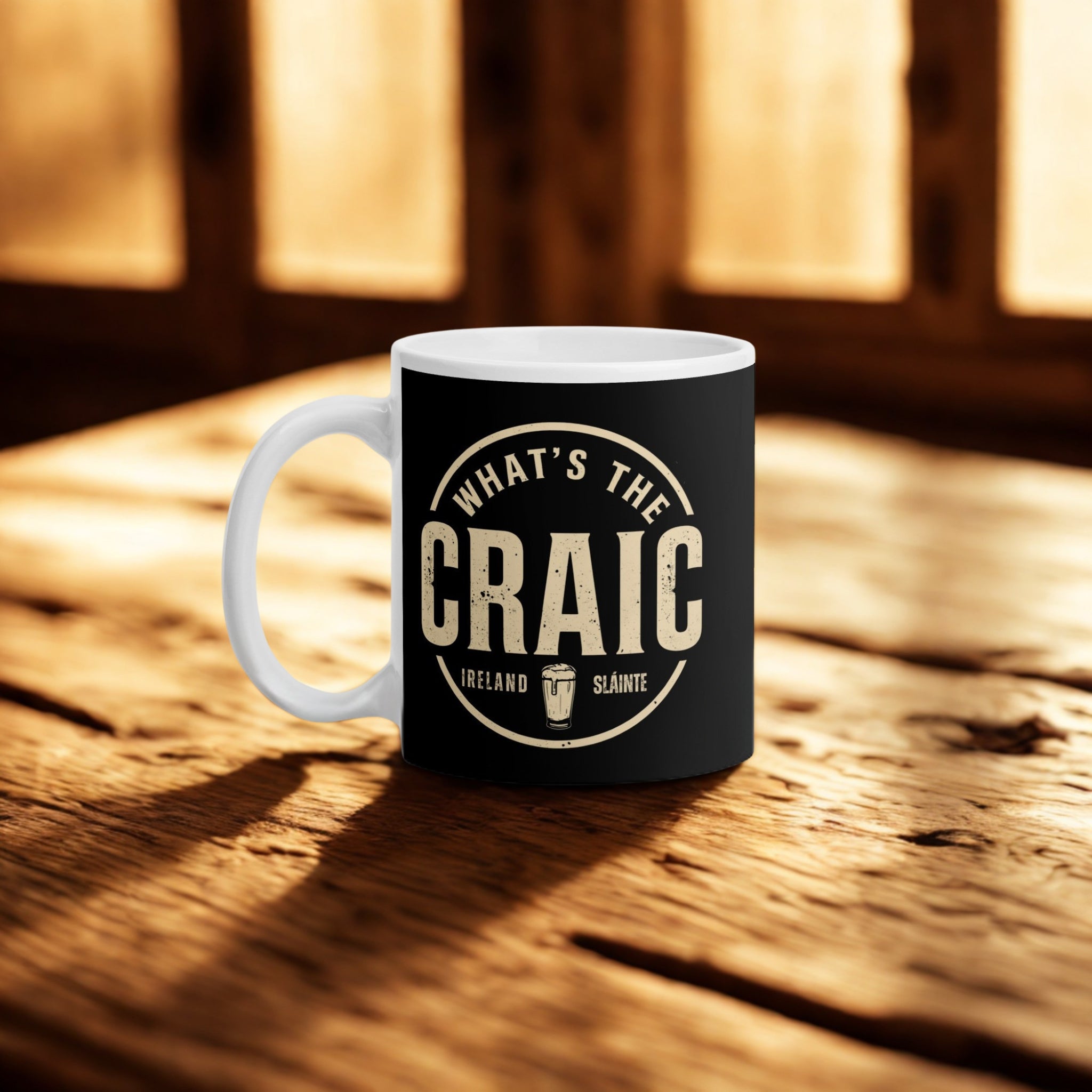 What's the Craic? | Personalised Irish Slang Mug | Grand So