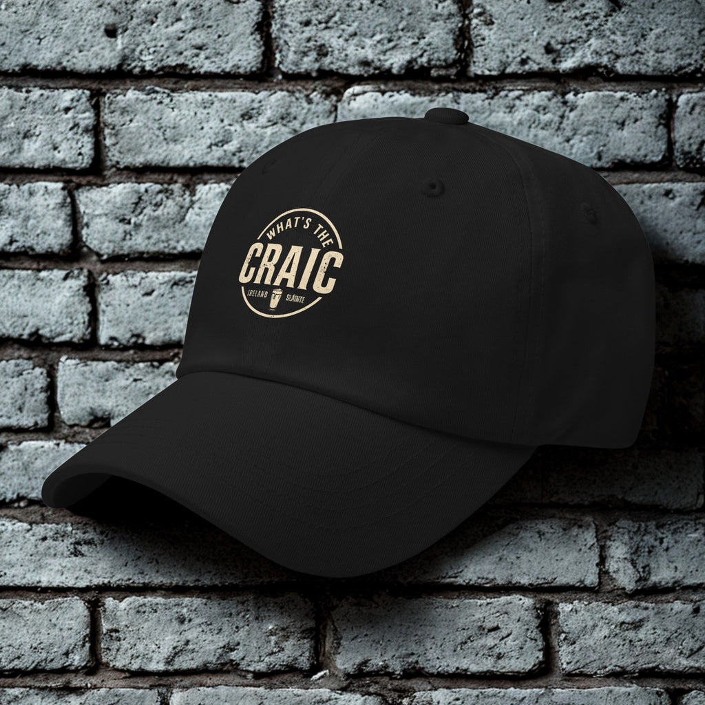 What's the Craic? | Personalised Irish Dad Hat | Grand So