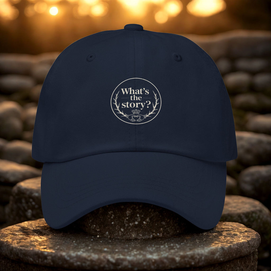 What's the Story? | Personalised Irish Dad Hat | Grand So