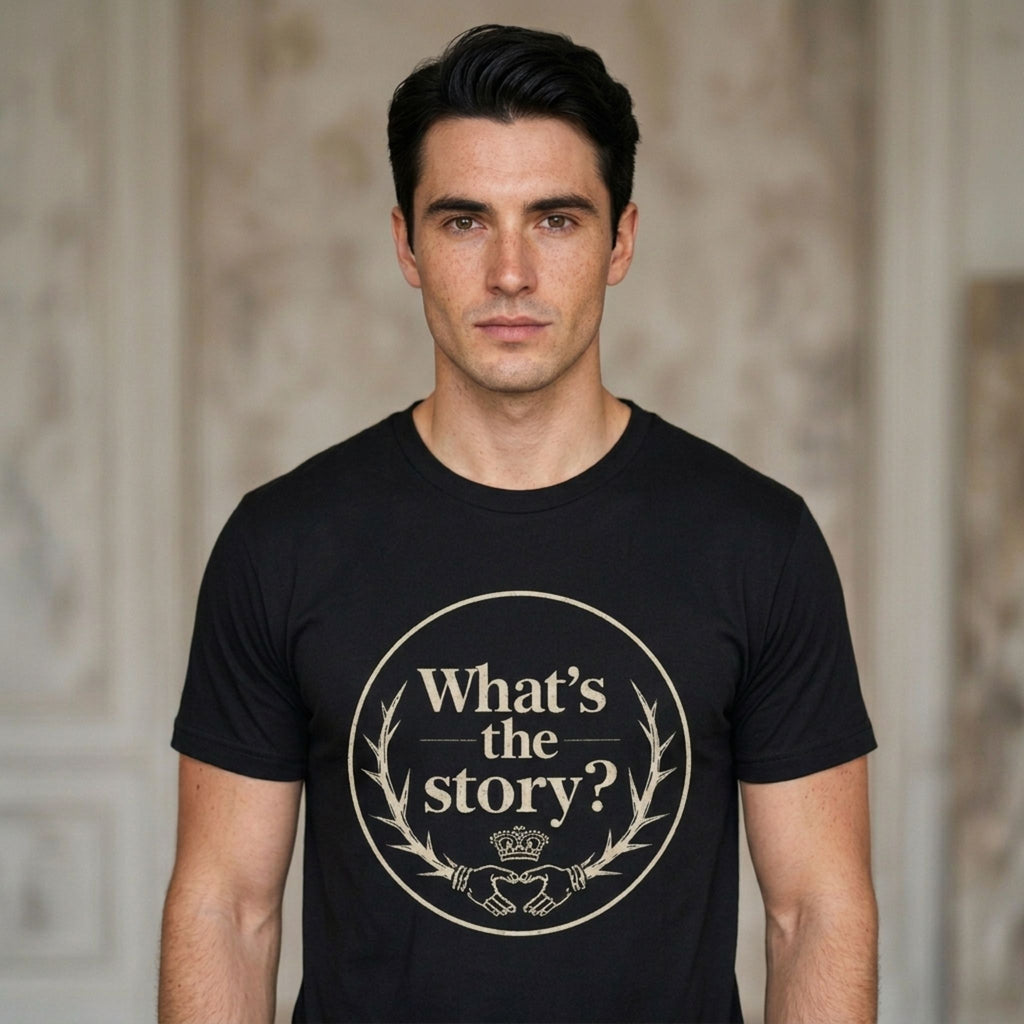 What's the Story? | Personalised Irish Slang T-Shirt | Grand So