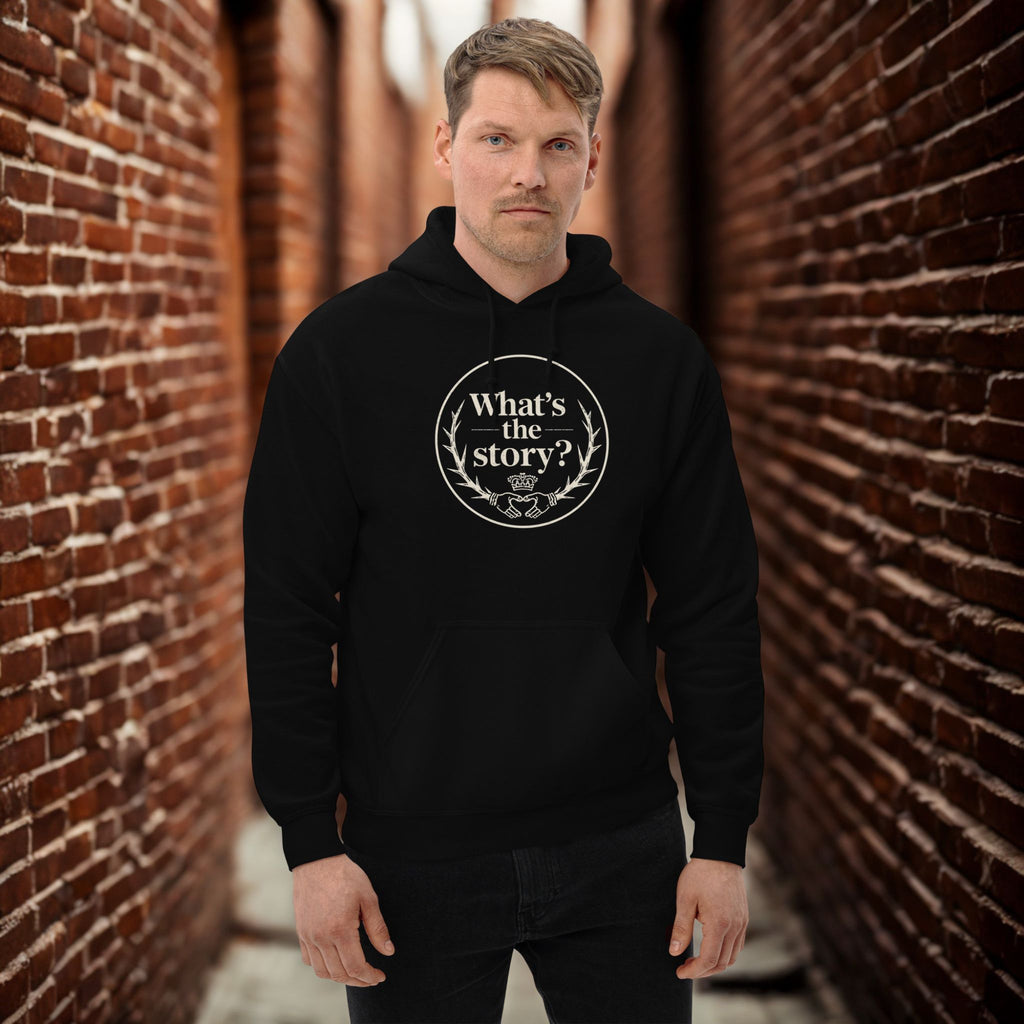 What's the Story? | Personalised Irish Slang Hoodie | Grand So