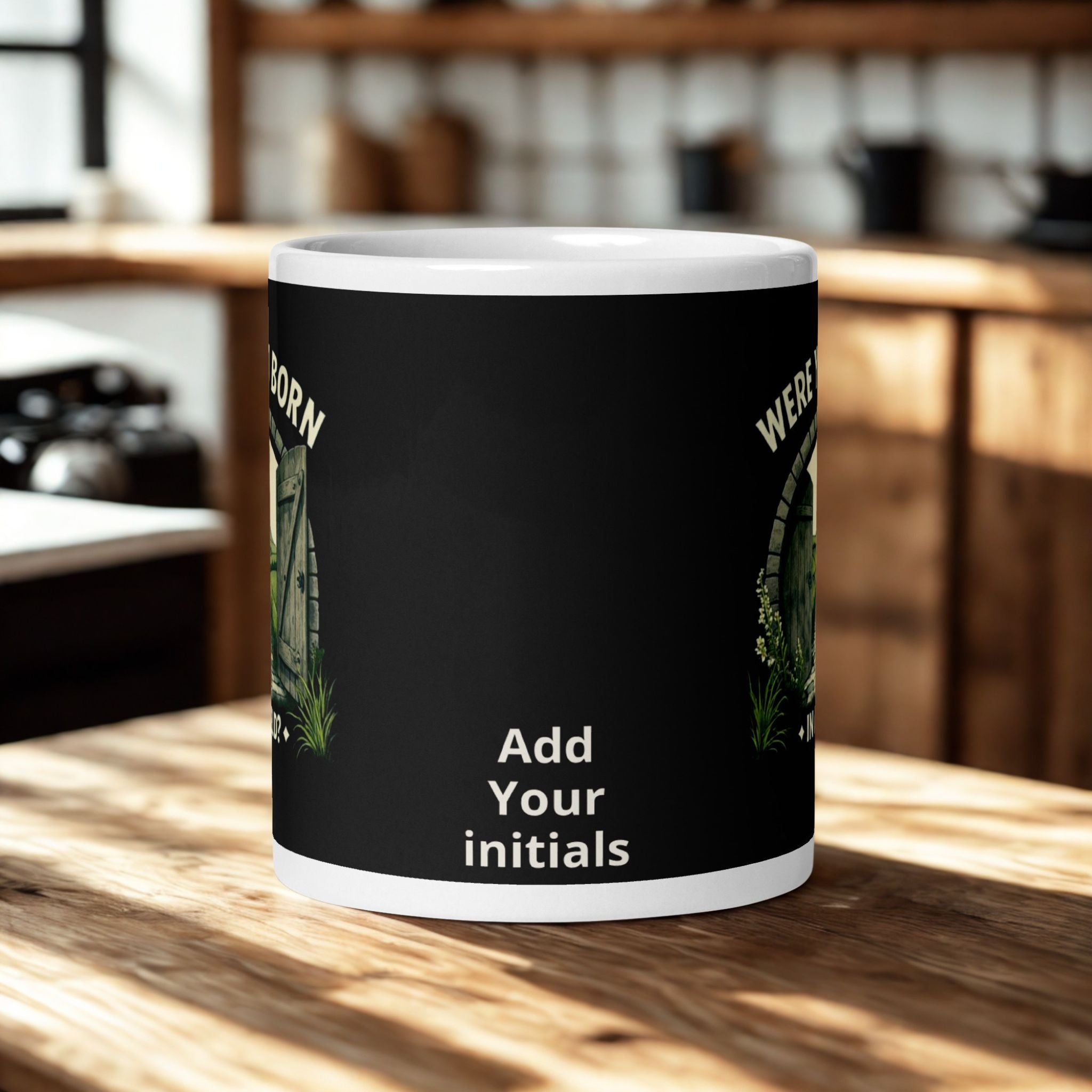 Were You Born in a Field? | Personalised Irish Slang Mug | Grand So