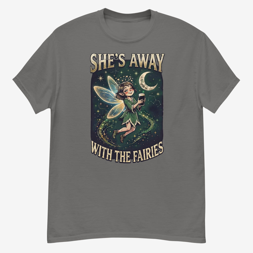 She's Away with the Fairies | Personalised Irish Slang T-Shirt | Grand So