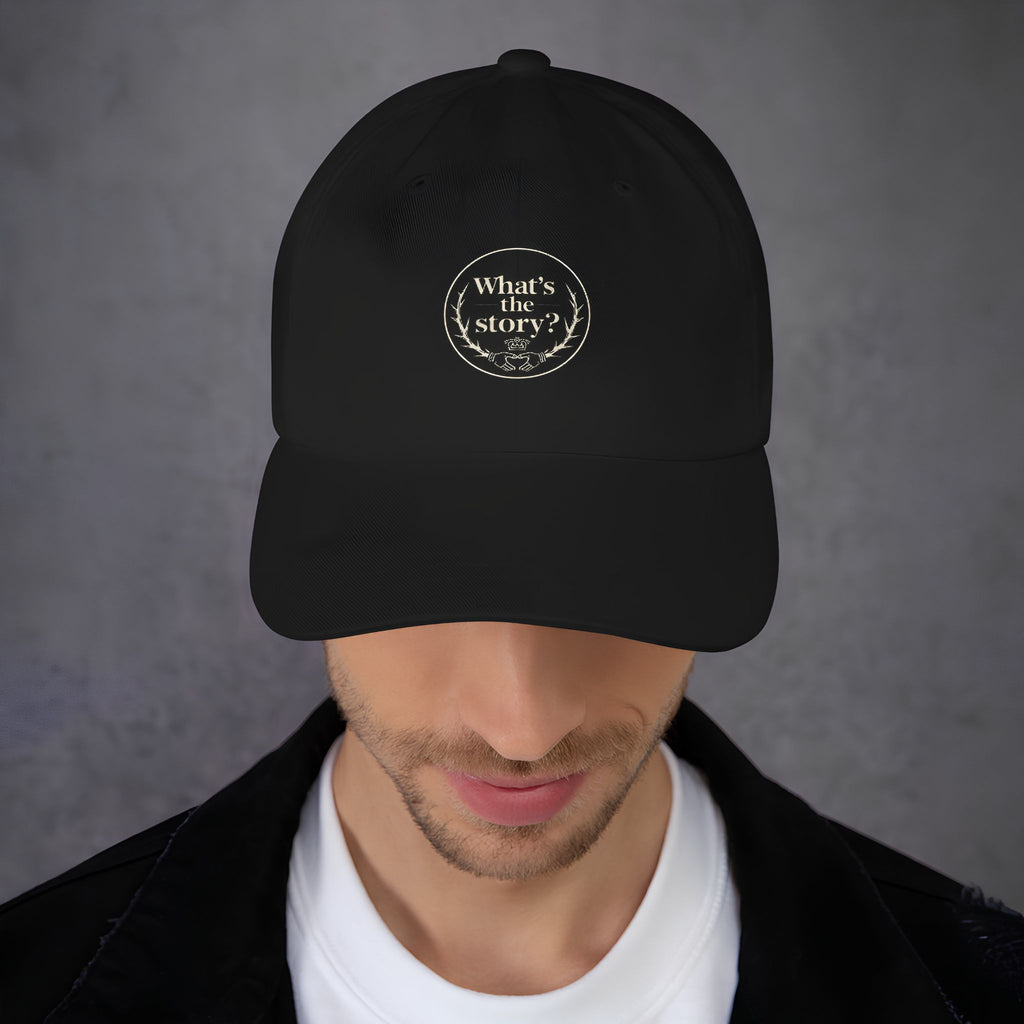 What's the Story? | Personalised Irish Dad Hat | Grand So