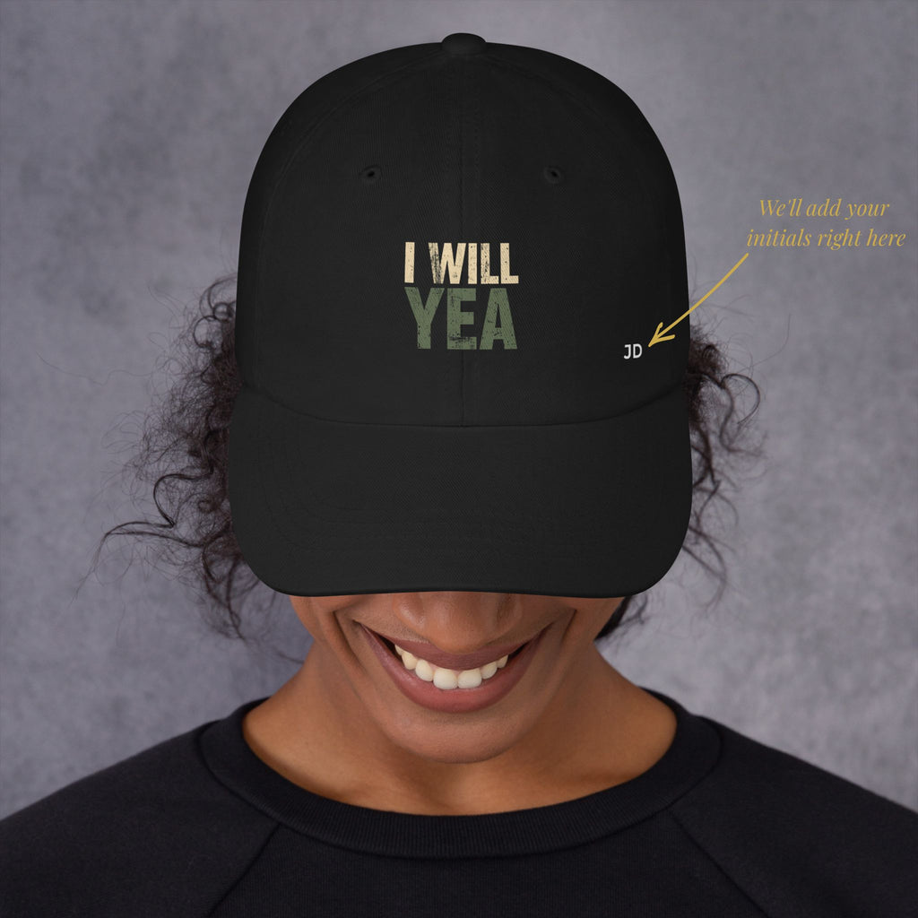 I Will Yea | Personalised Irish Dad Hat | Grand So