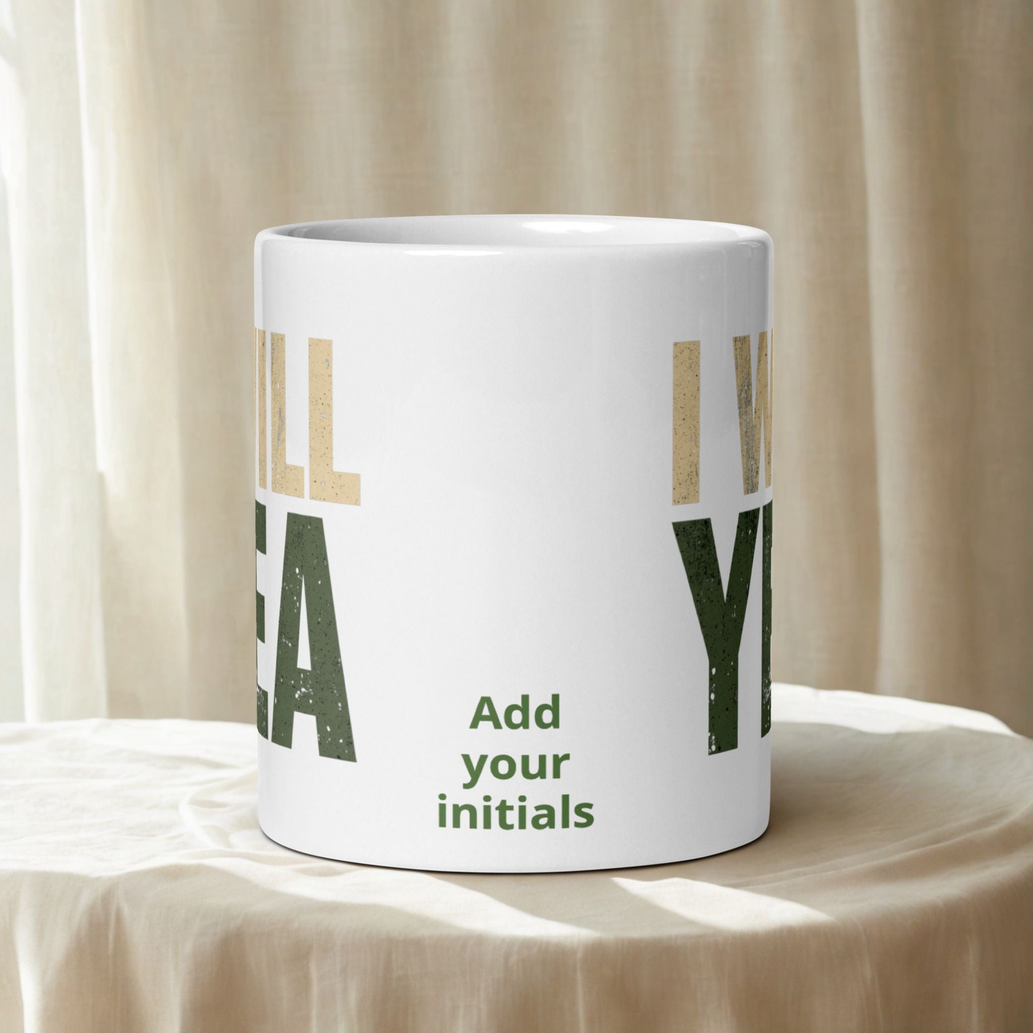 I Will Yea |  Personalised Irish Slang Mug |  Grand So