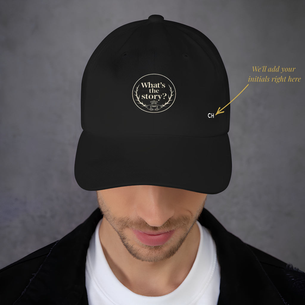 What's the Story? | Personalised Irish Dad Hat | Grand So