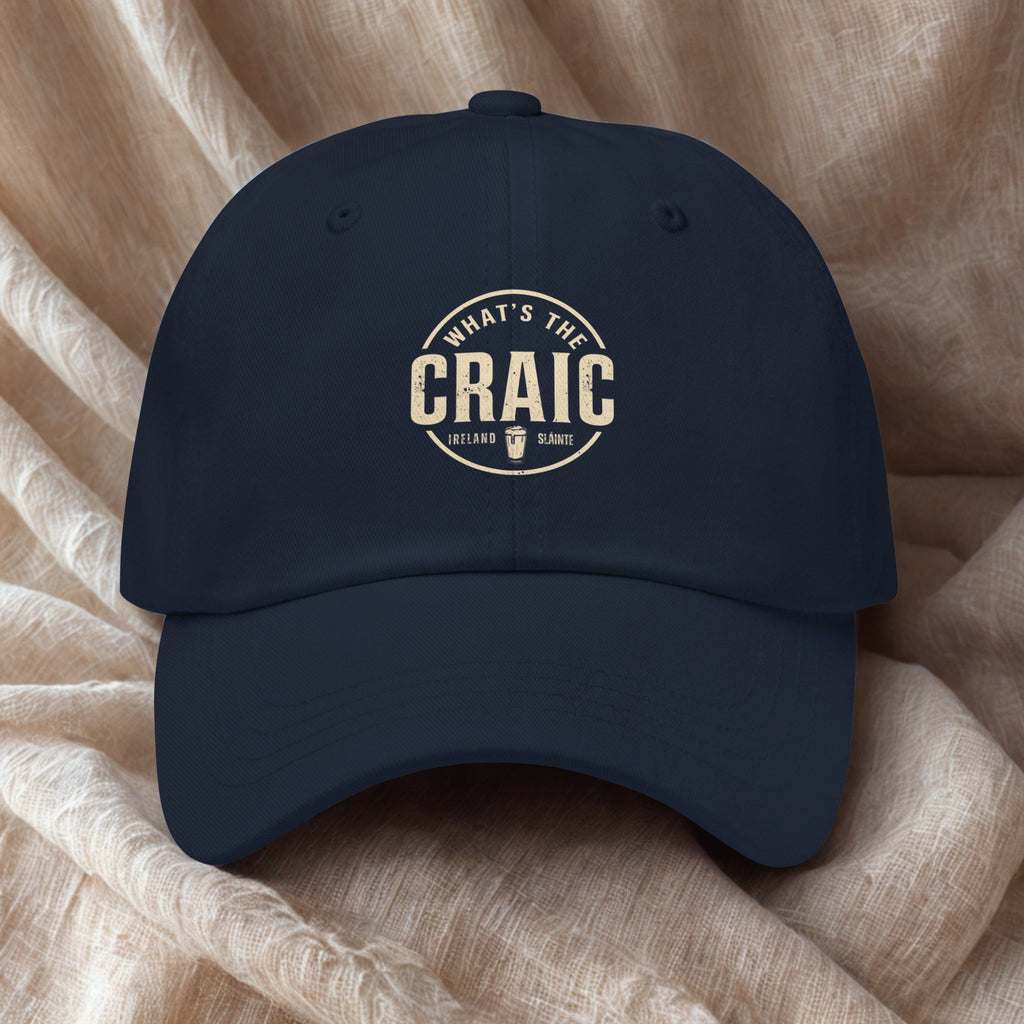 What's the Craic? | Personalised Irish Dad Hat | Grand So