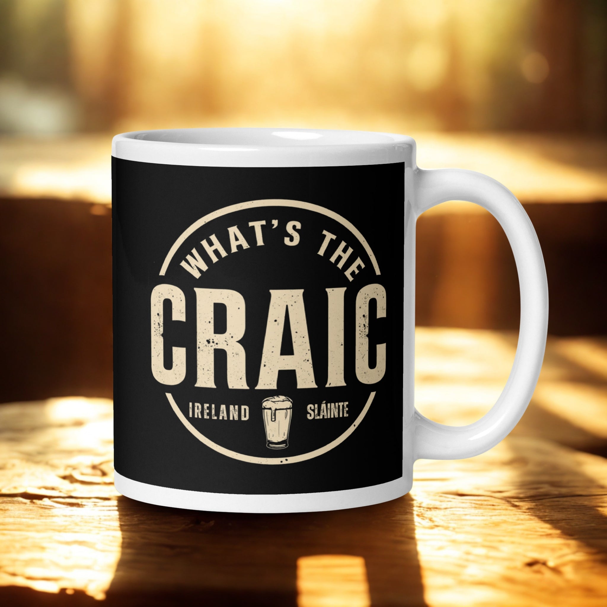 What's the Craic? | Personalised Irish Slang Mug | Grand So