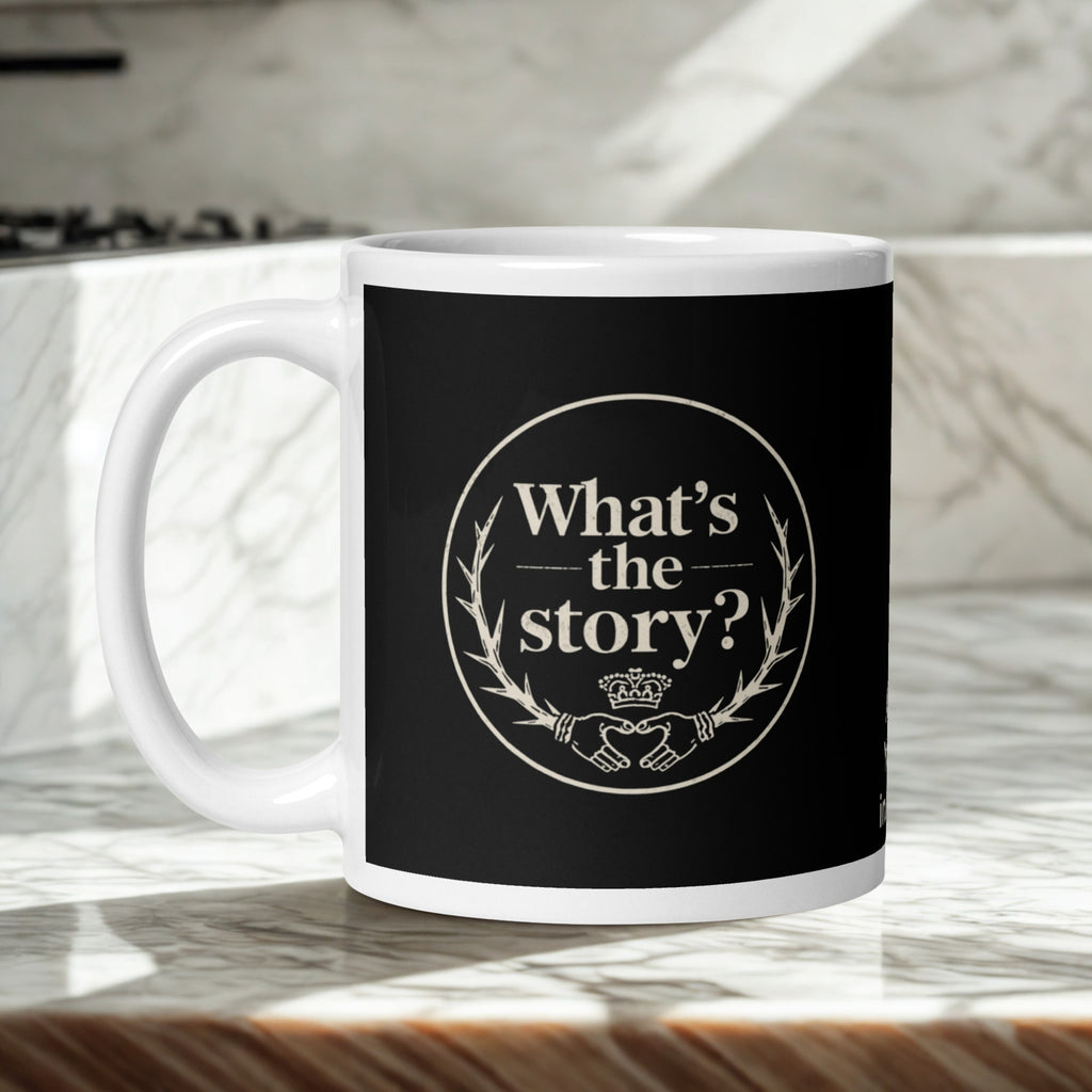 What's the Story? | Personalised Irish Slang Mug | Grand So