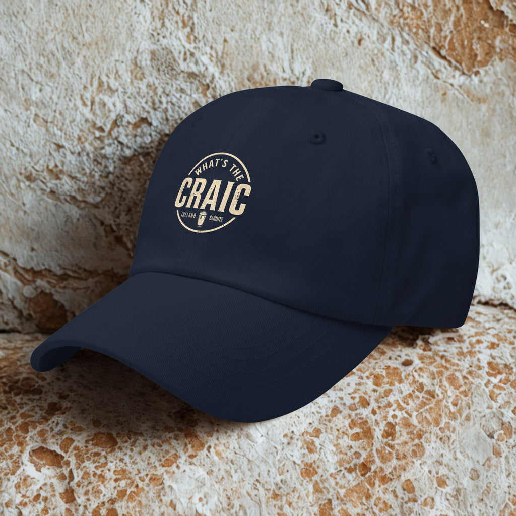 What's the Craic? | Personalised Irish Dad Hat | Grand So
