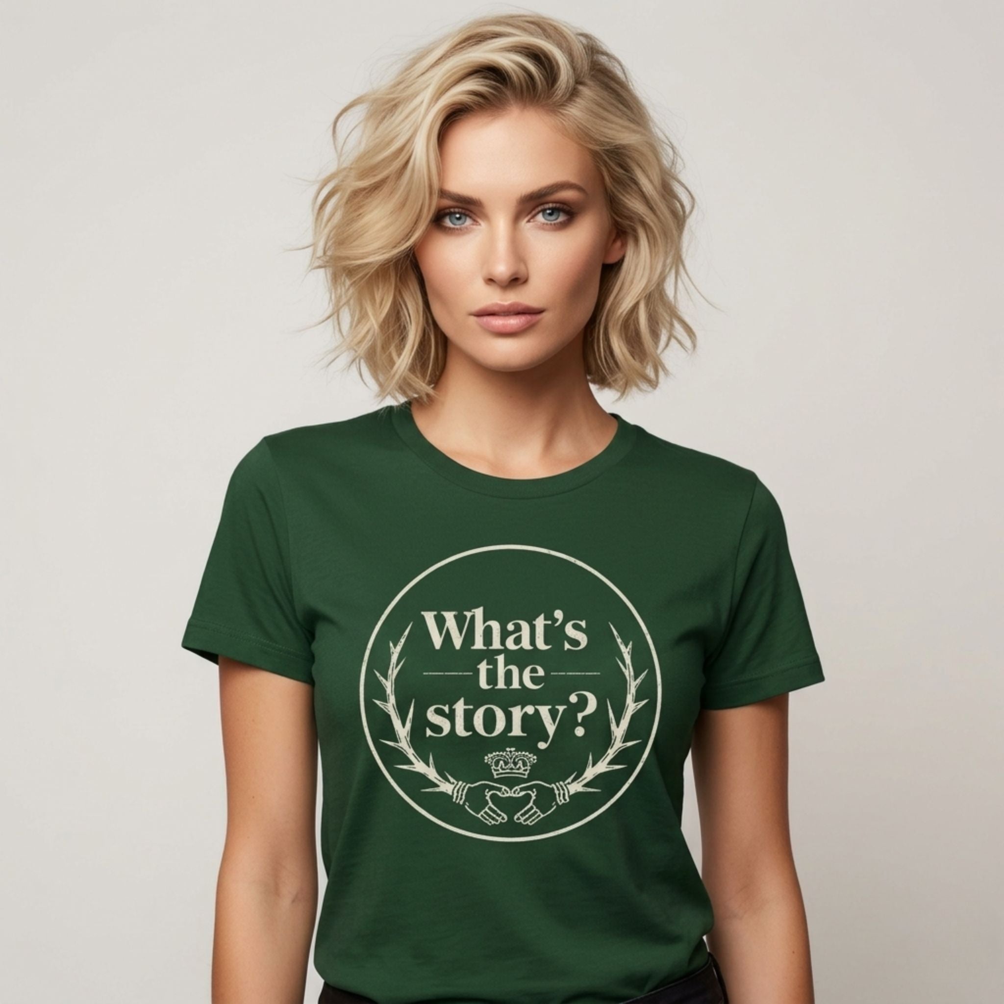 What's the Story? | Personalised Irish Slang T-Shirt | Grand So