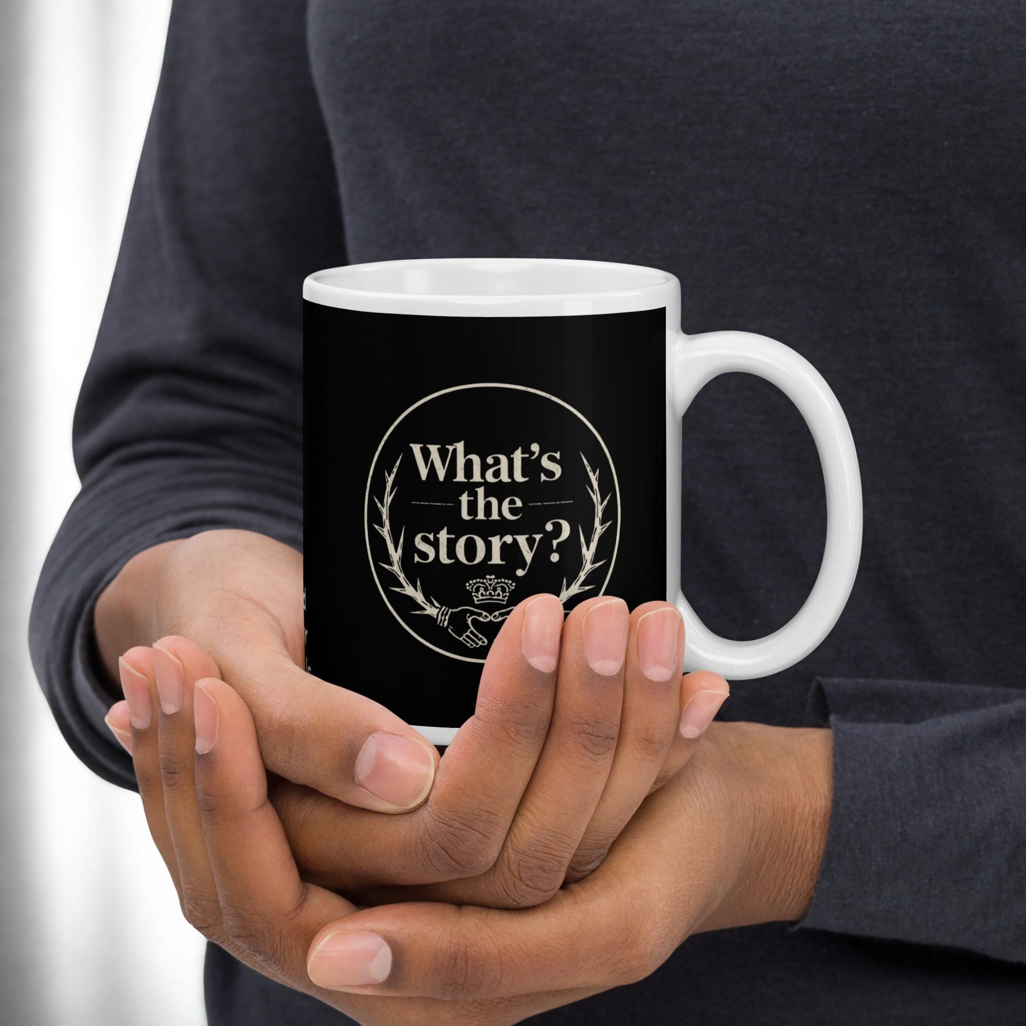 What's the Story? | Personalised Irish Slang Mug | Grand So