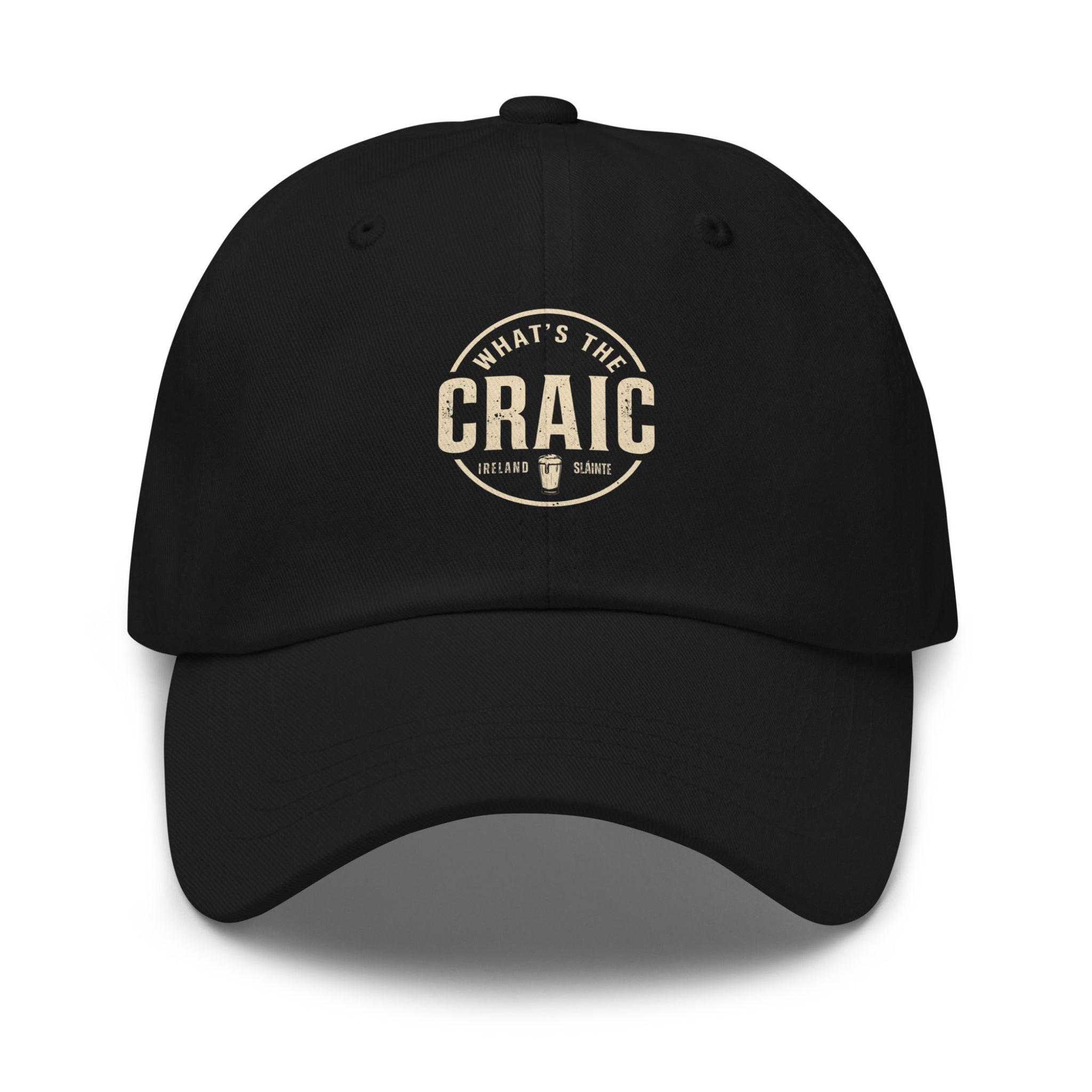 What's the Craic? | Personalised Irish Dad Hat | Grand So