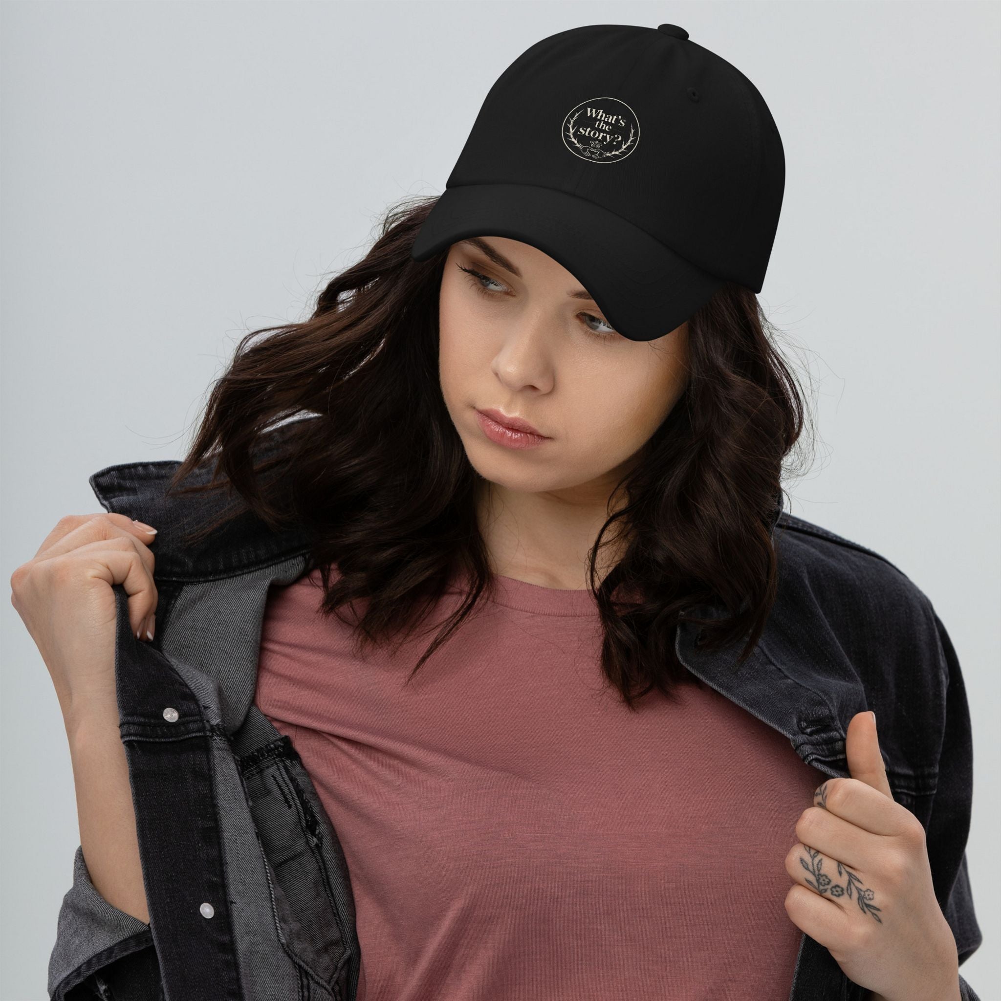 What's the Story? | Personalised Irish Dad Hat | Grand So