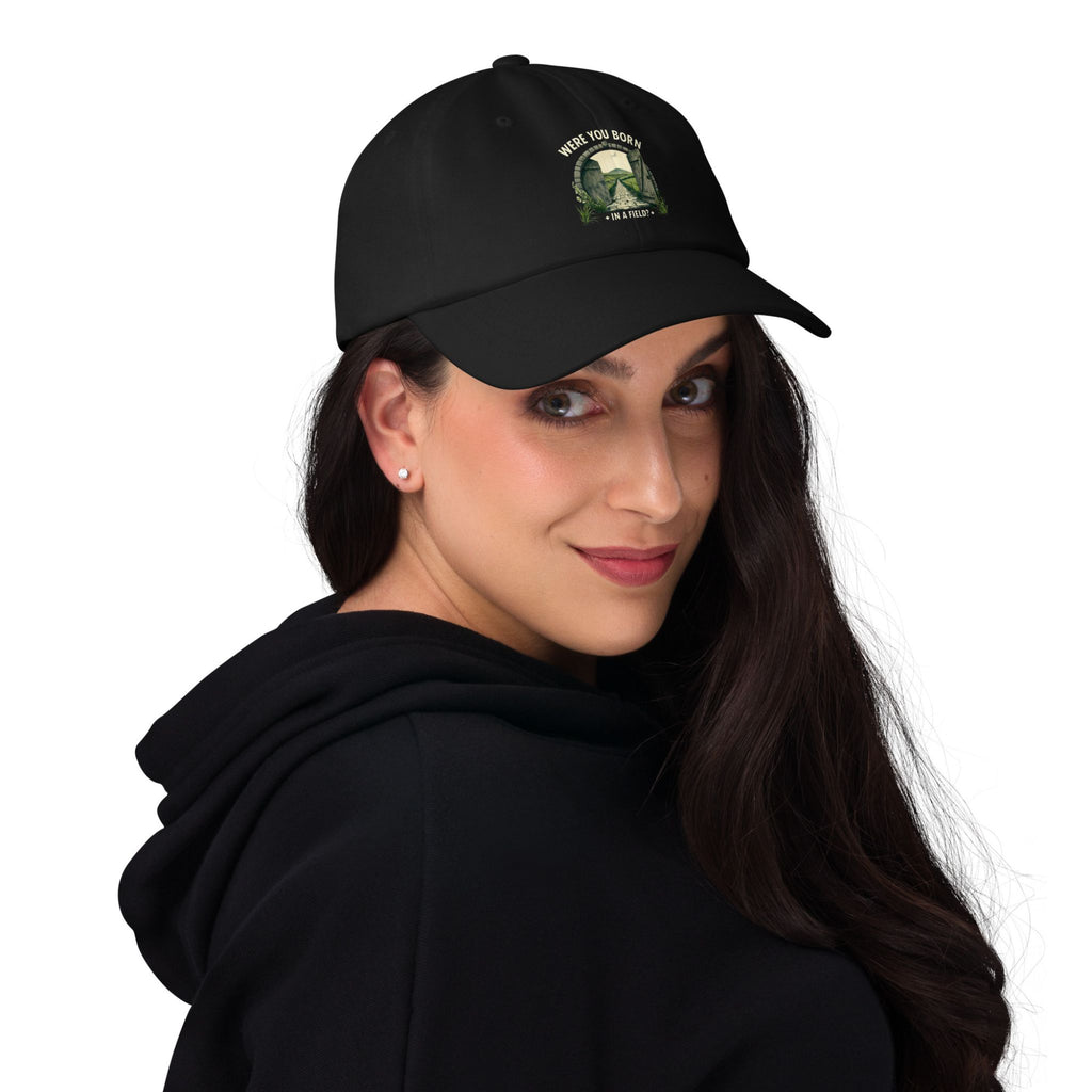 Were You Born in a Field? | Personalised Irish Dad Hat | Grand So