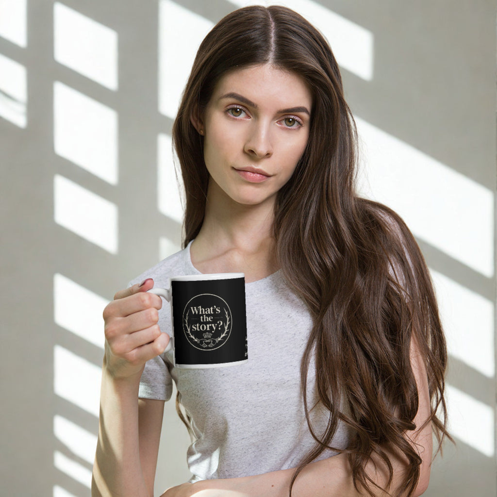 What's the Story? | Personalised Irish Slang Mug | Grand So