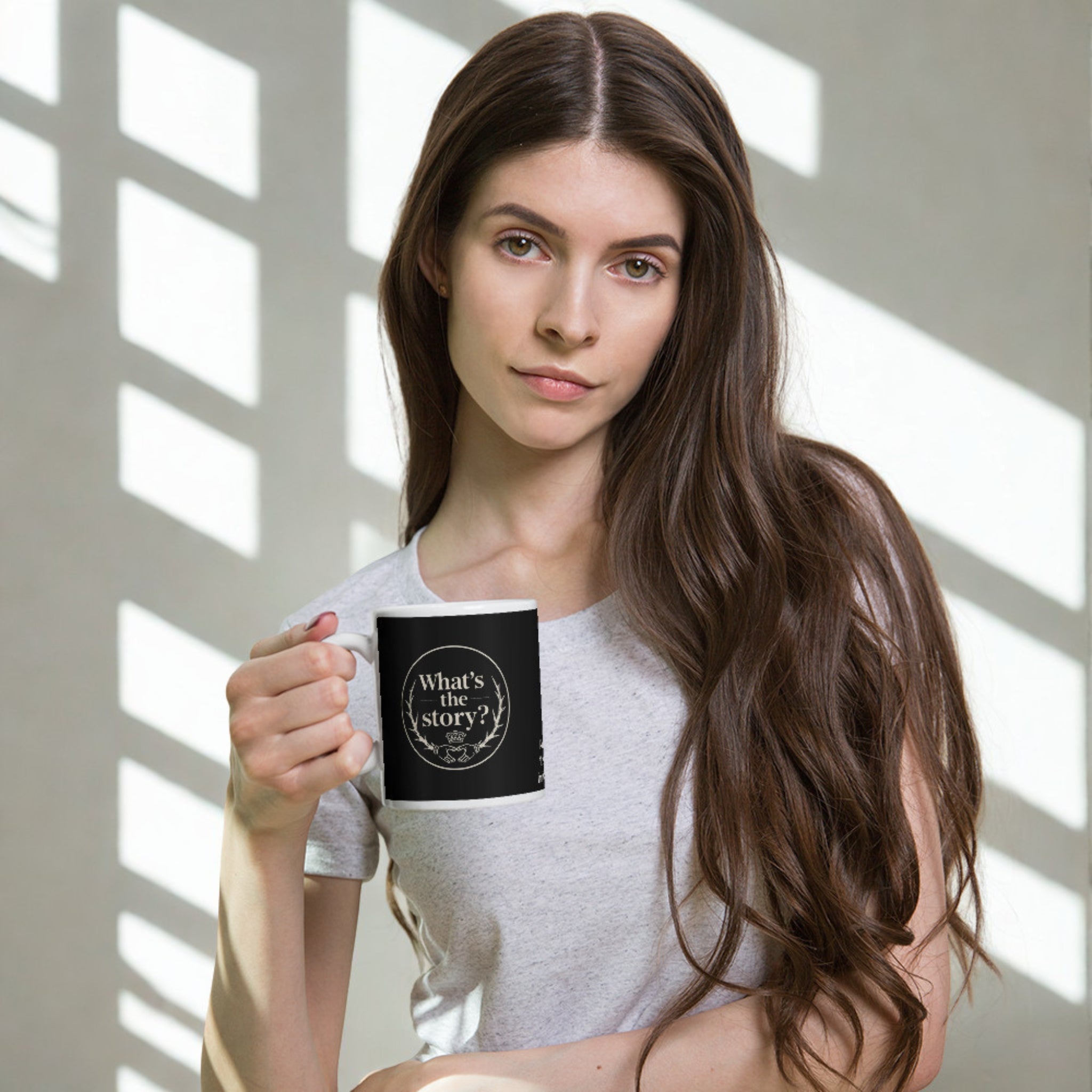 What's the Story? | Personalised Irish Slang Mug | Grand So
