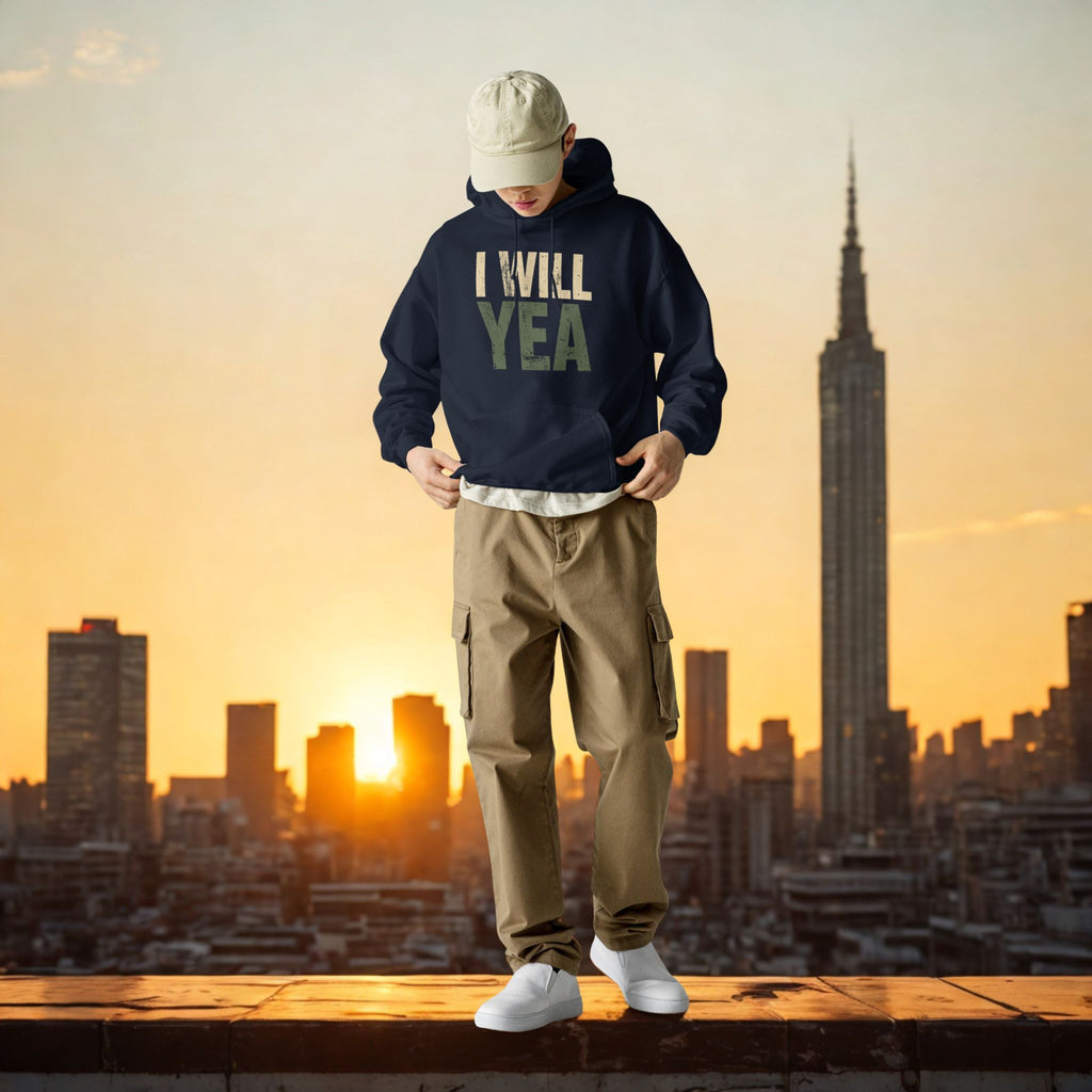 I Will Yea | Personalised Irish Slang Hoodie | Grand So
