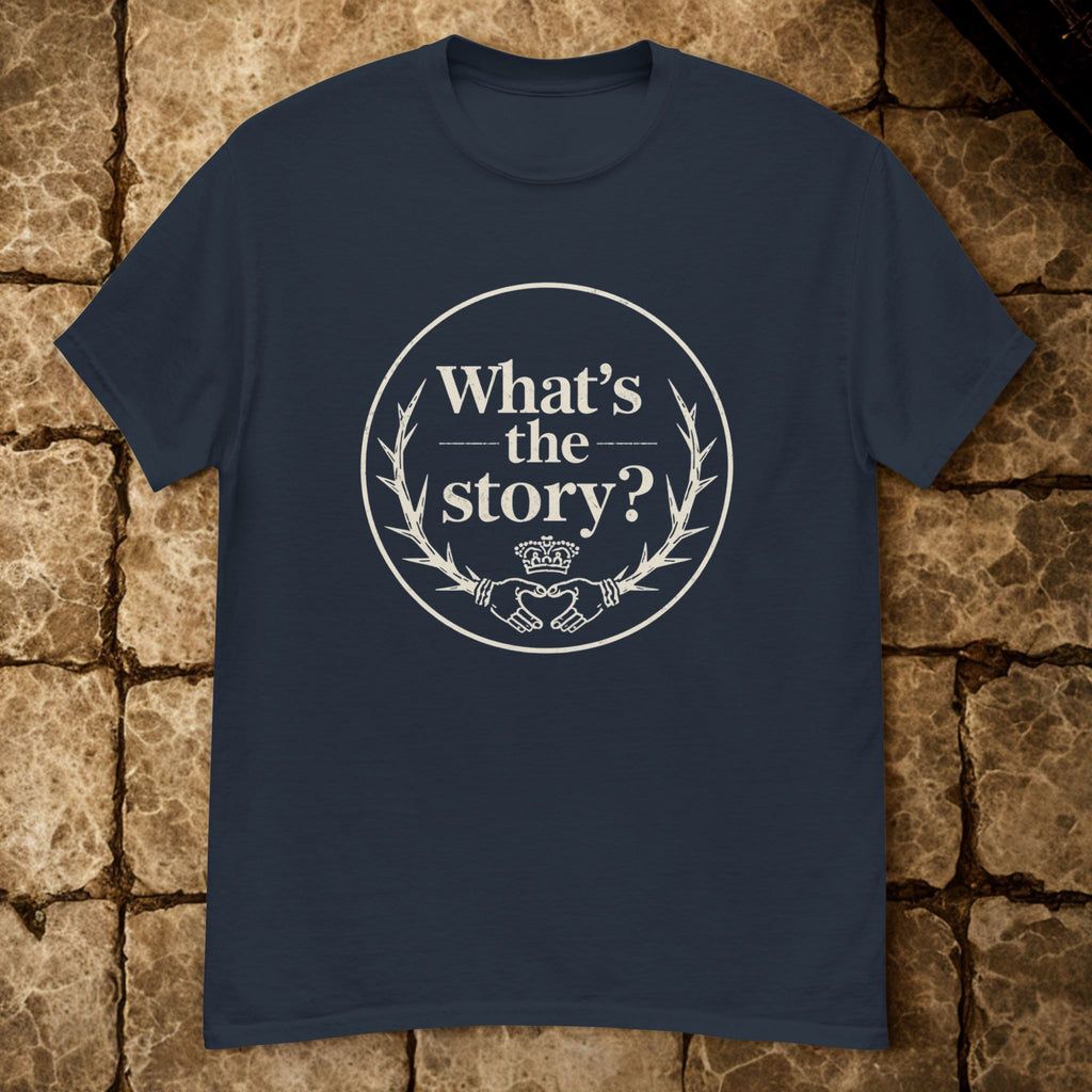 What's the Story? | Personalised Irish Slang T-Shirt | Grand So