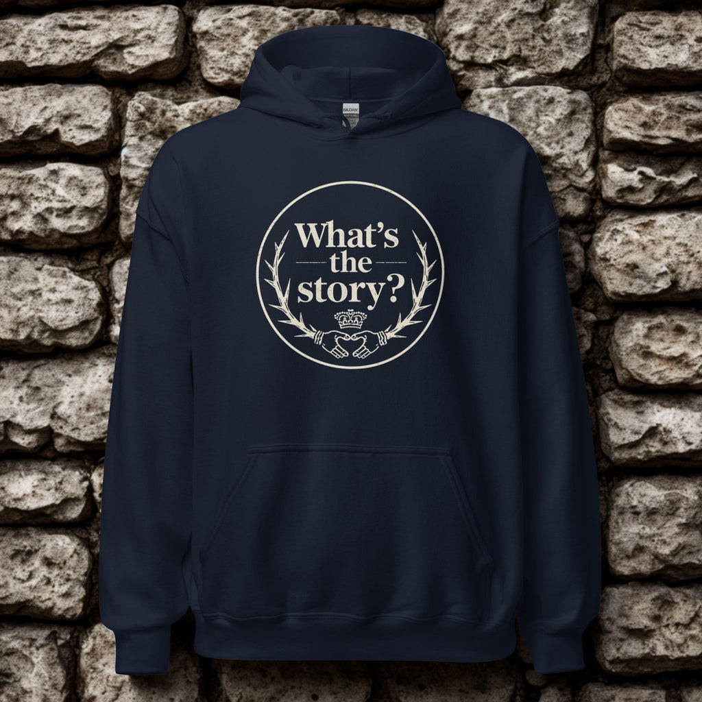 What's the Story? | Personalised Irish Slang Hoodie | Grand So