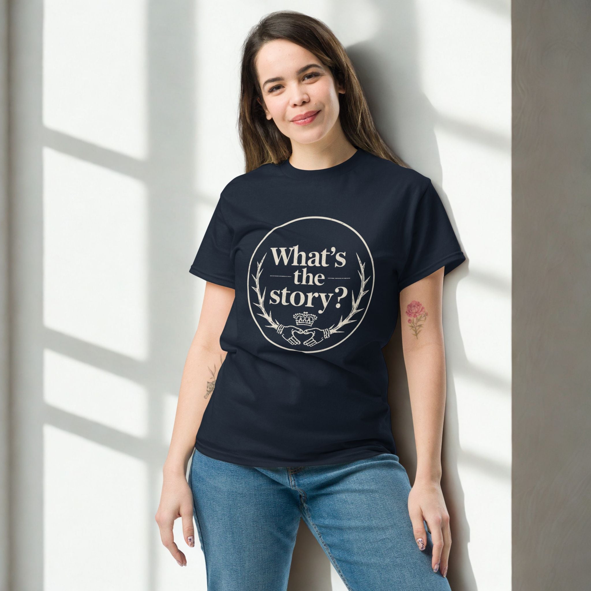 What's the Story? | Personalised Irish Slang T-Shirt | Grand So