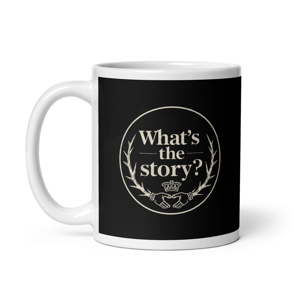 What's the Story? | Personalised Irish Slang Mug | Grand So