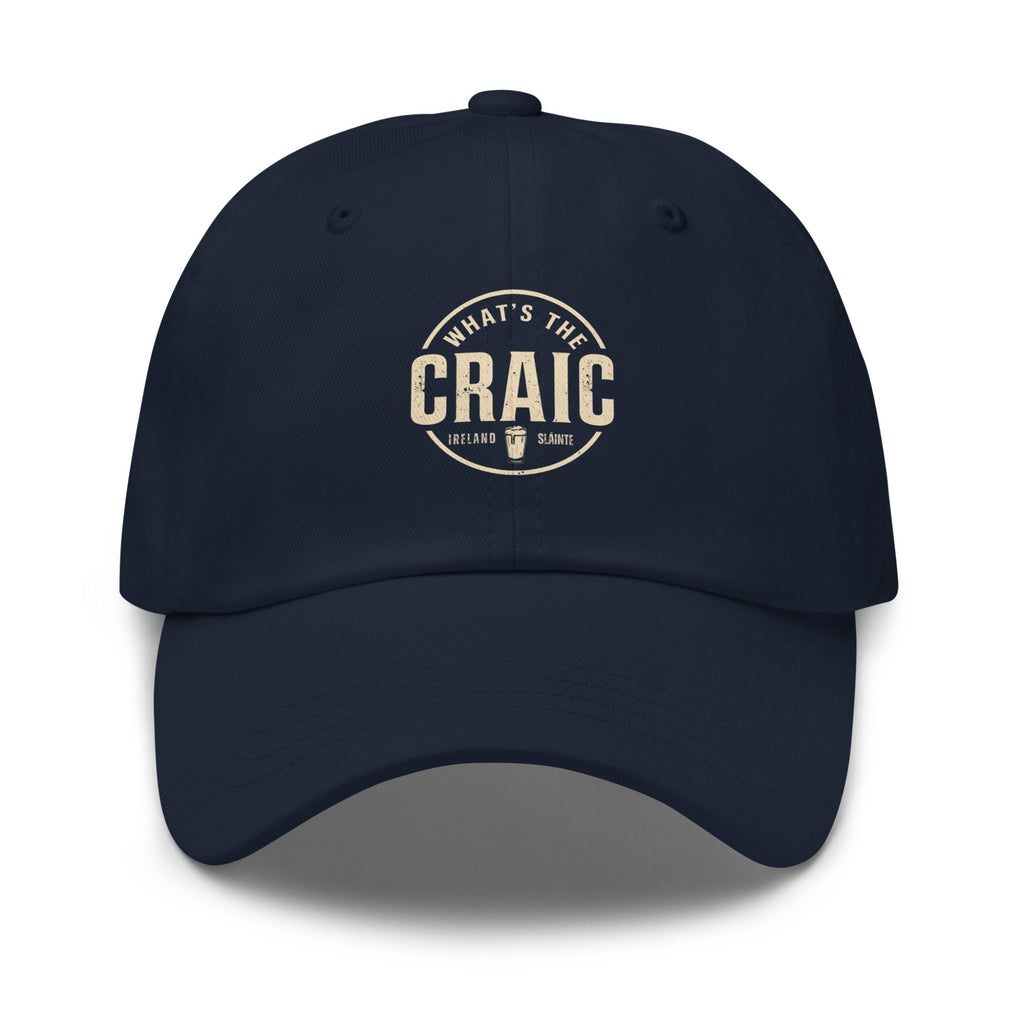 What's the Craic? | Personalised Irish Dad Hat | Grand So