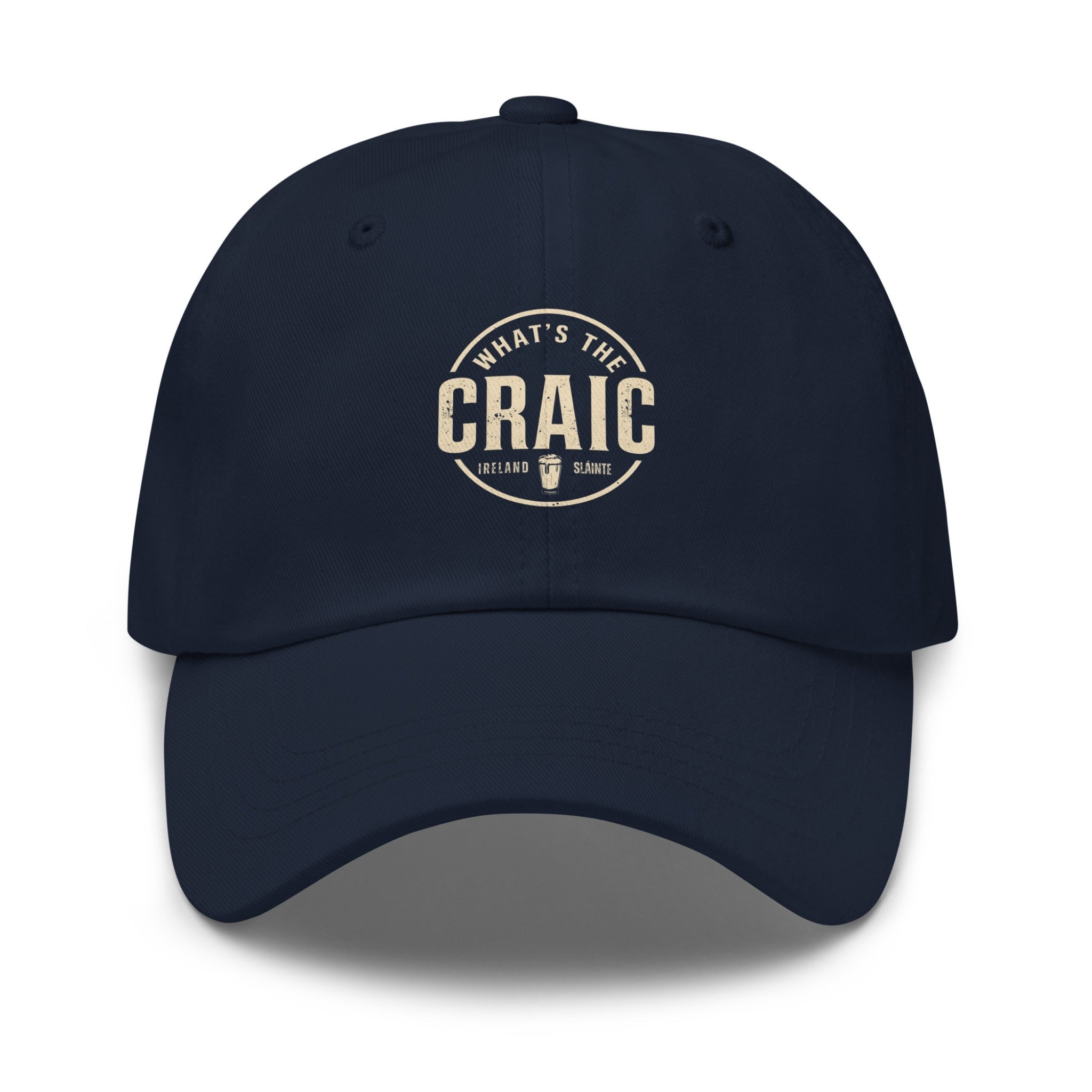 What's the Craic? | Personalised Irish Dad Hat | Grand So