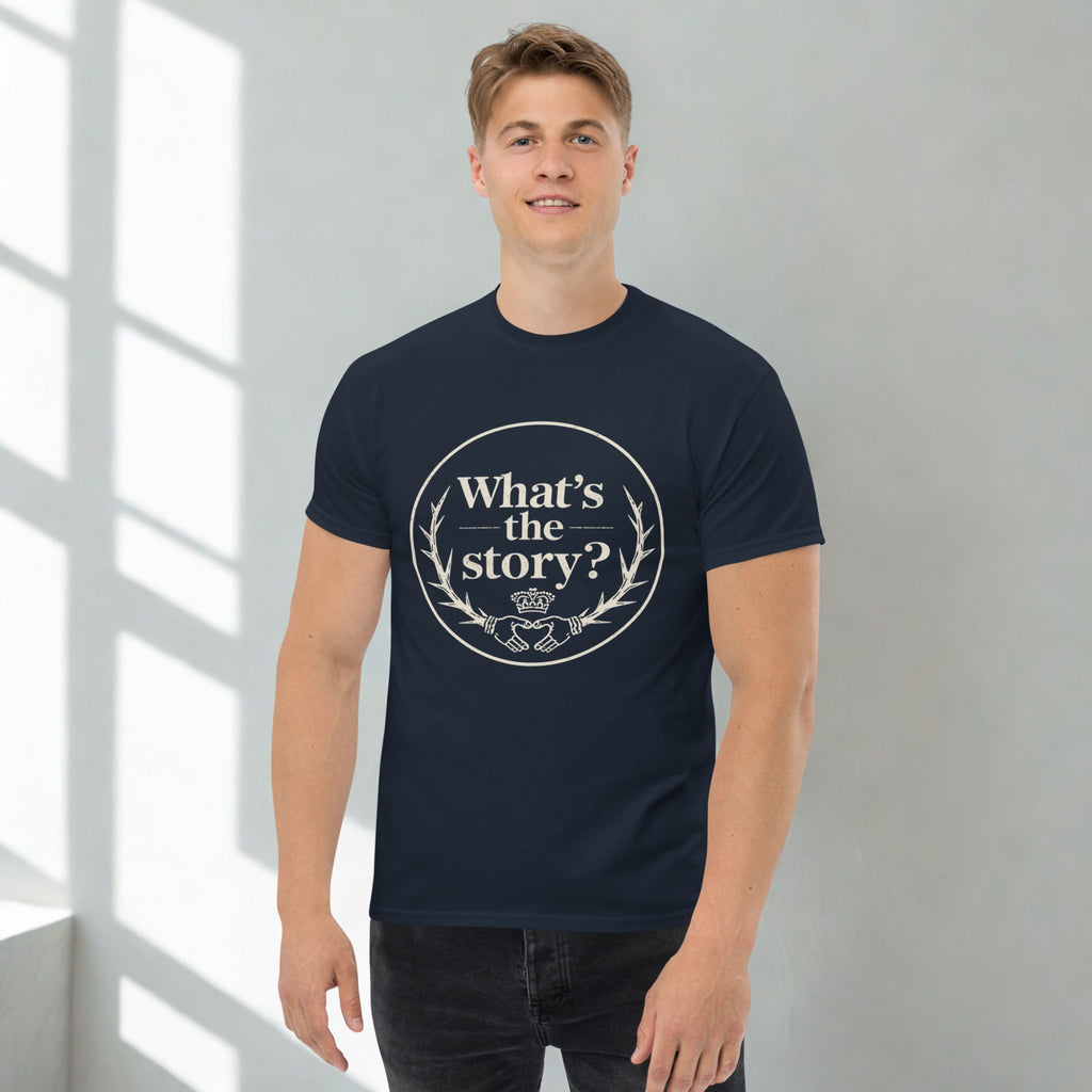 What's the Story? | Personalised Irish Slang T-Shirt | Grand So