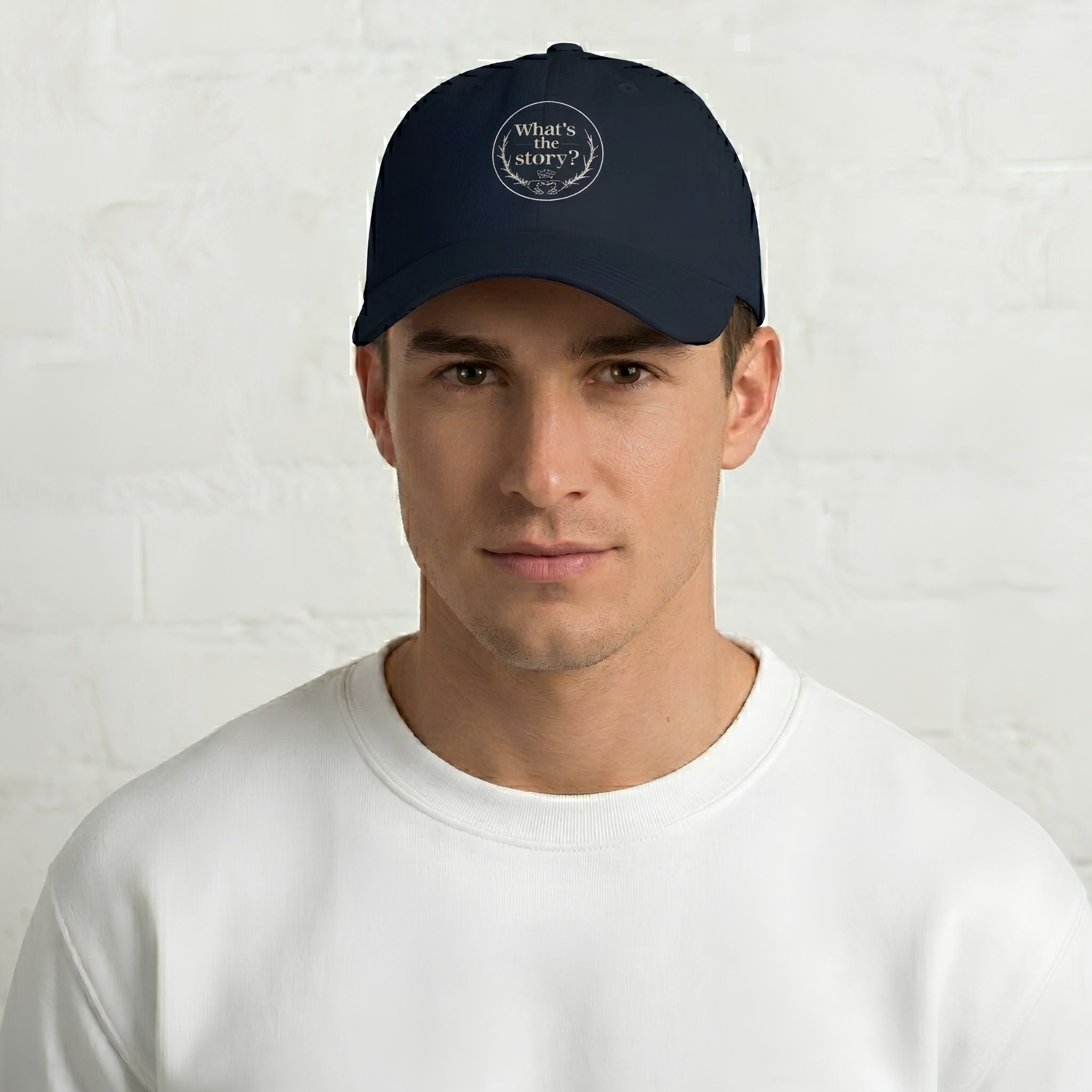 What's the Story? | Personalised Irish Dad Hat | Grand So