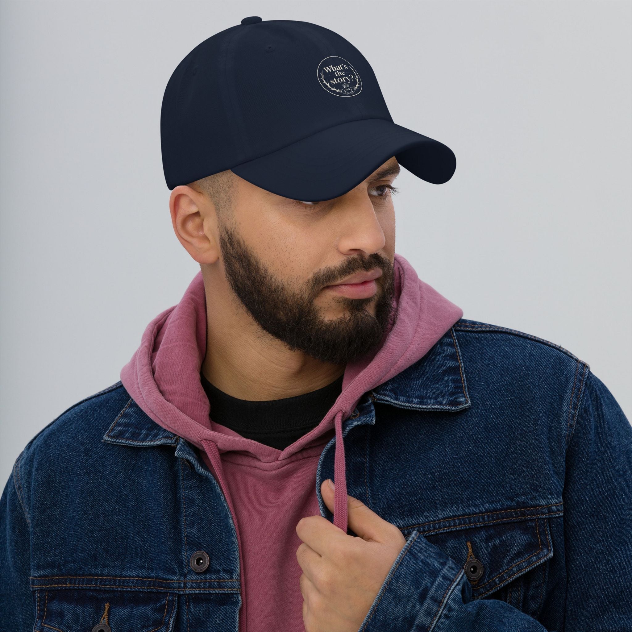 What's the Story? | Personalised Irish Dad Hat | Grand So