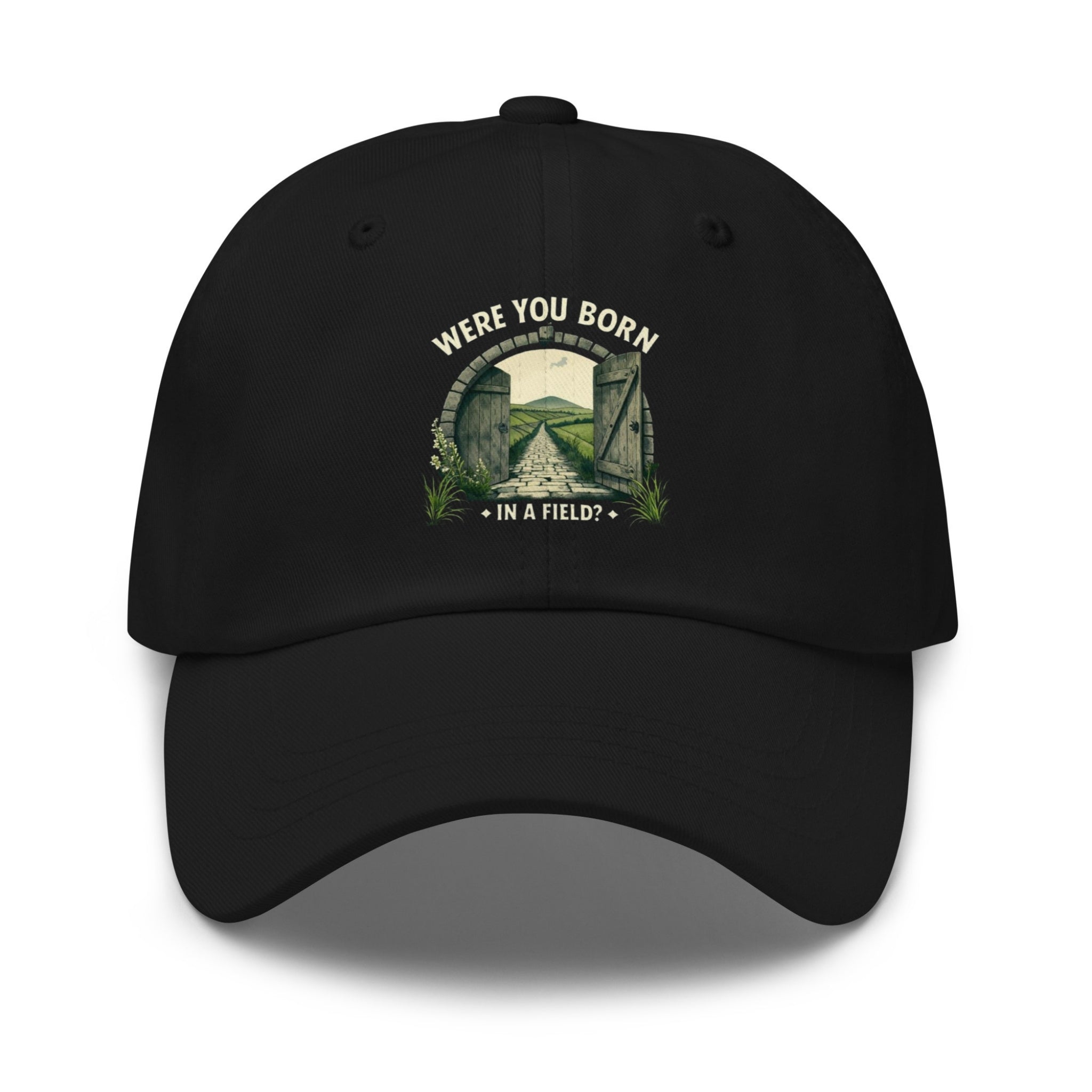 Were You Born in a Field? | Personalised Irish Dad Hat | Grand So