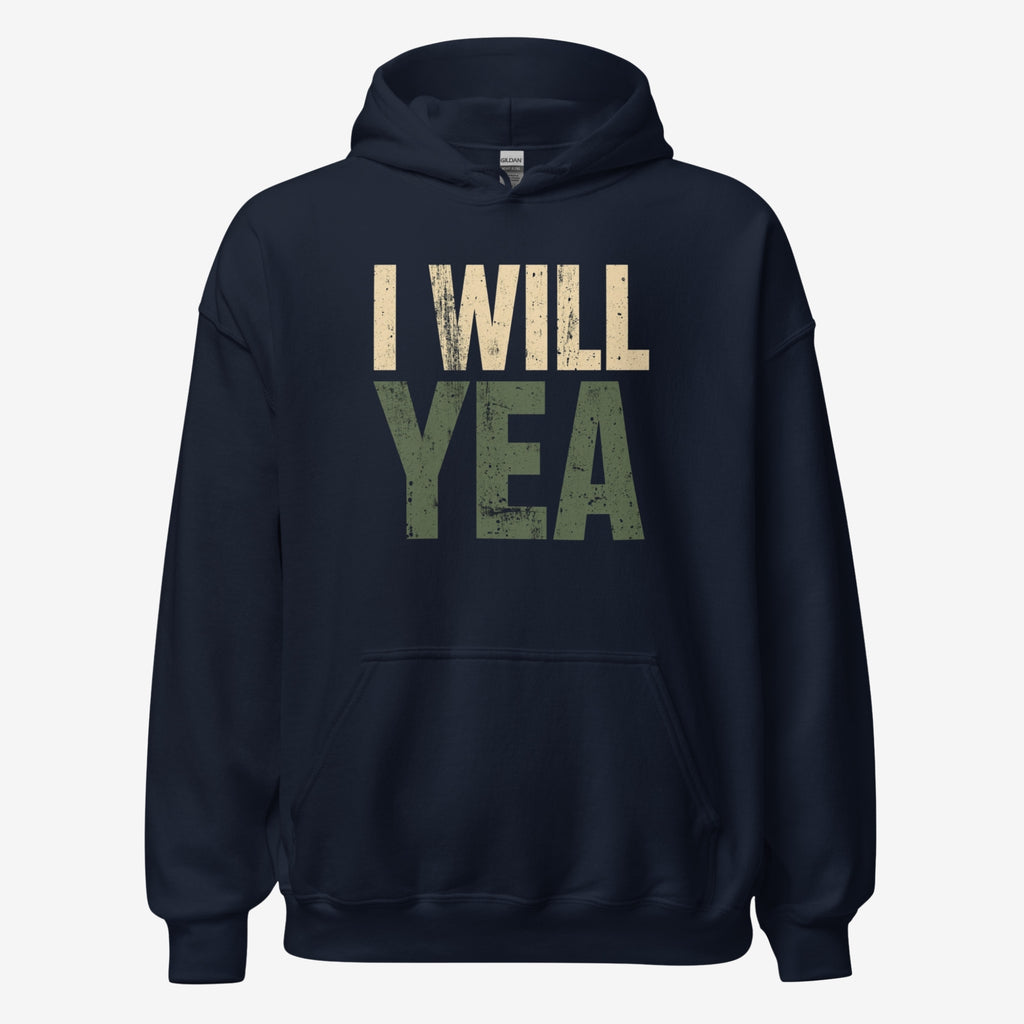I Will Yea | Personalised Irish Slang Hoodie | Grand So
