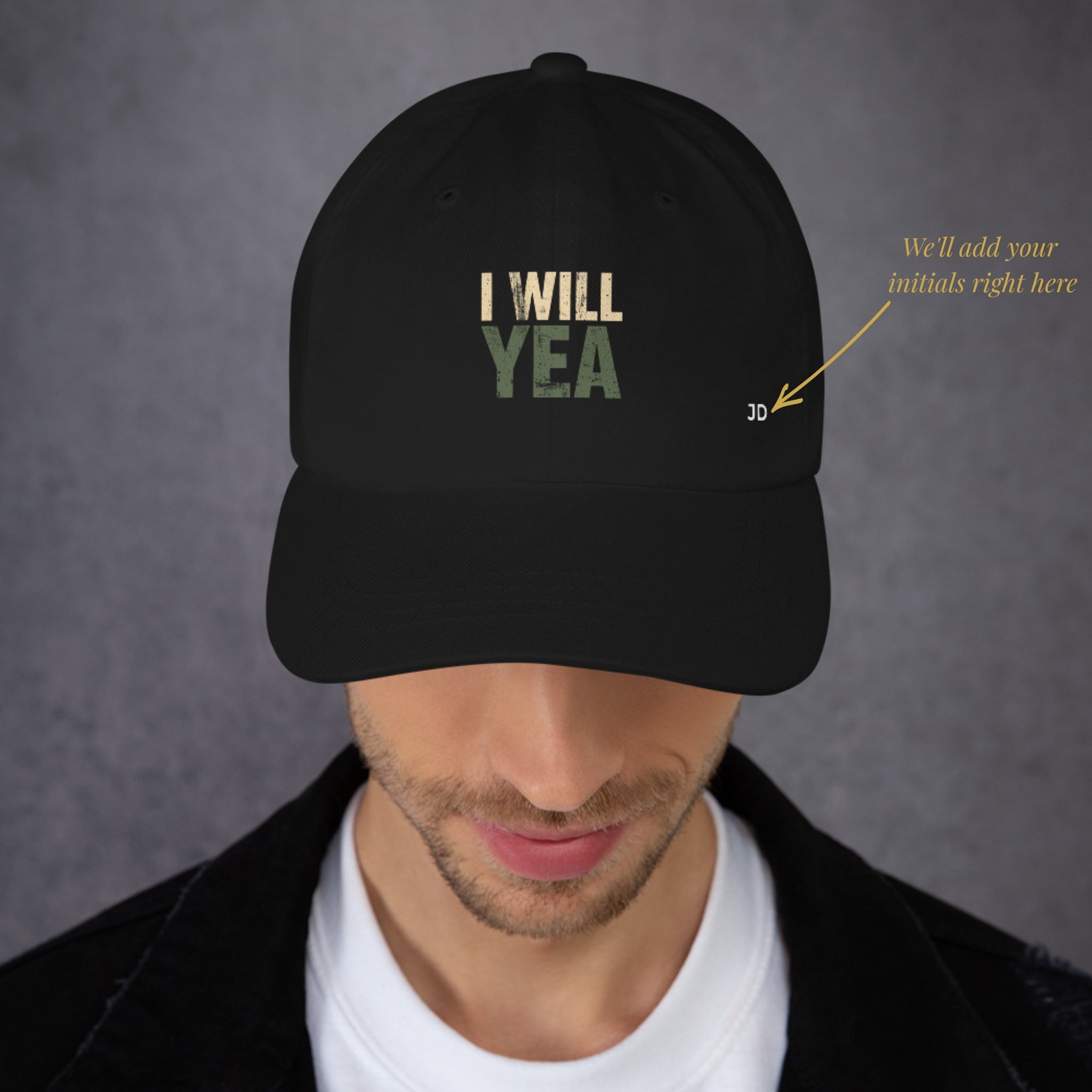 I Will Yea | Personalised Irish Dad Hat | Grand So