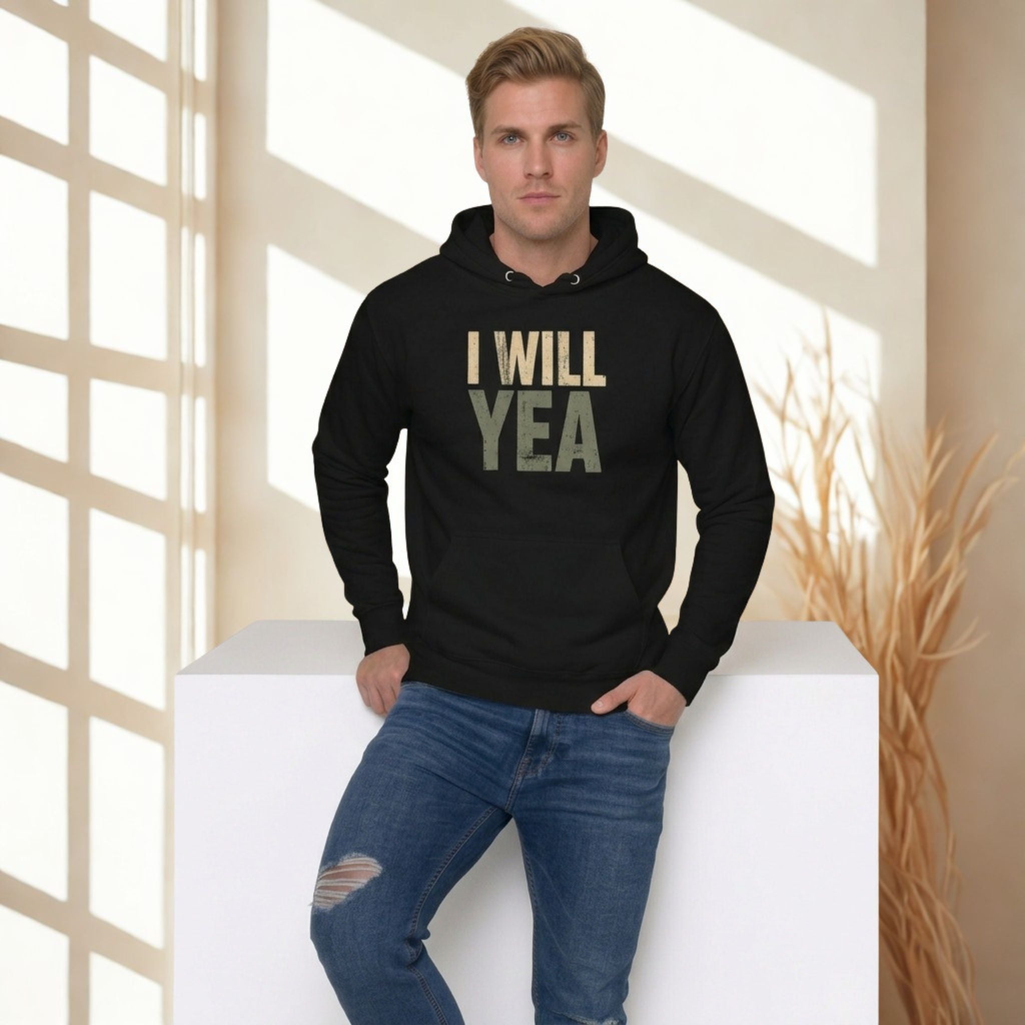 I Will Yea | Personalised Irish Slang Hoodie | Grand So